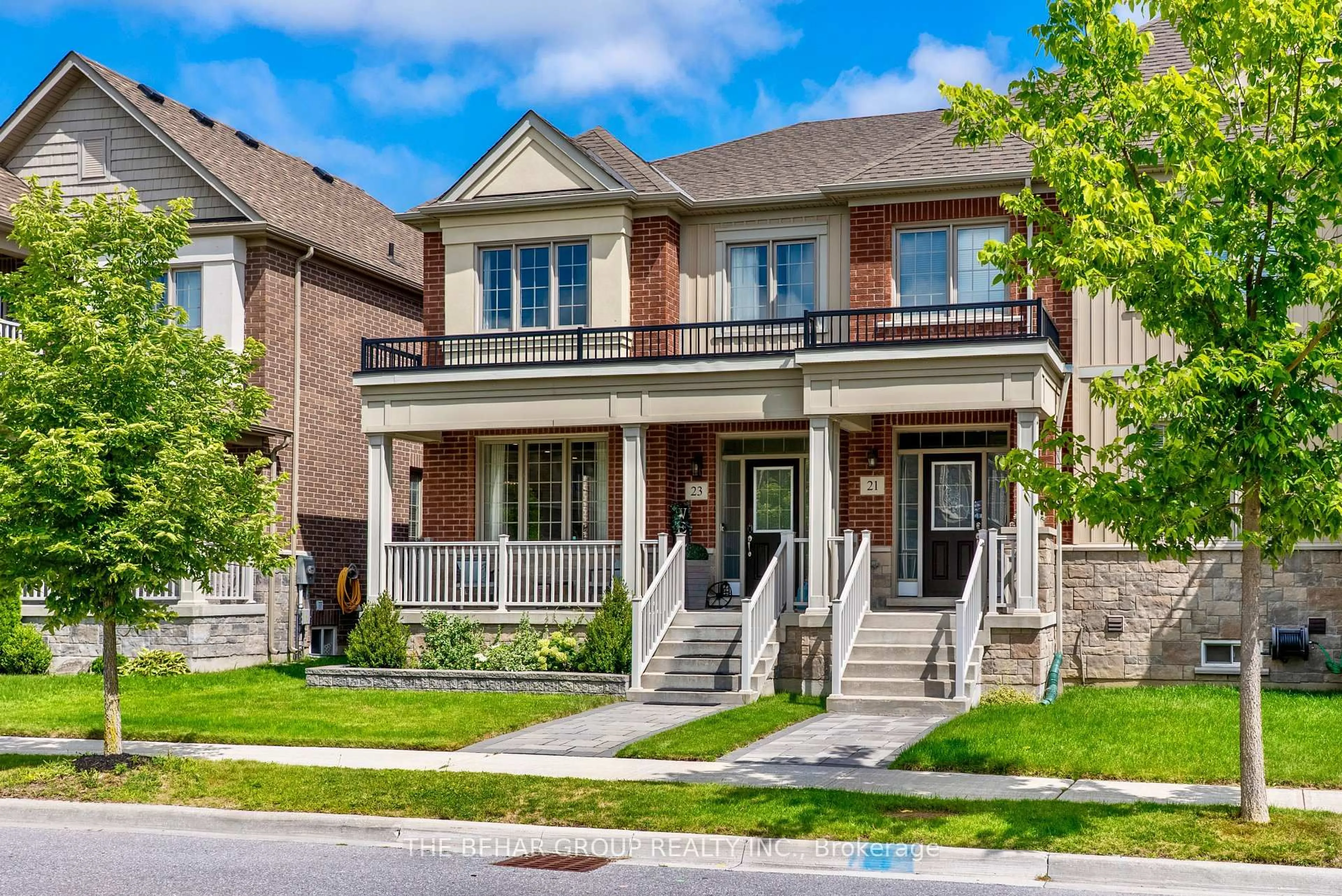 Home with brick exterior material, street for 23 Carratuck St, East Gwillimbury Ontario L9N 0L6