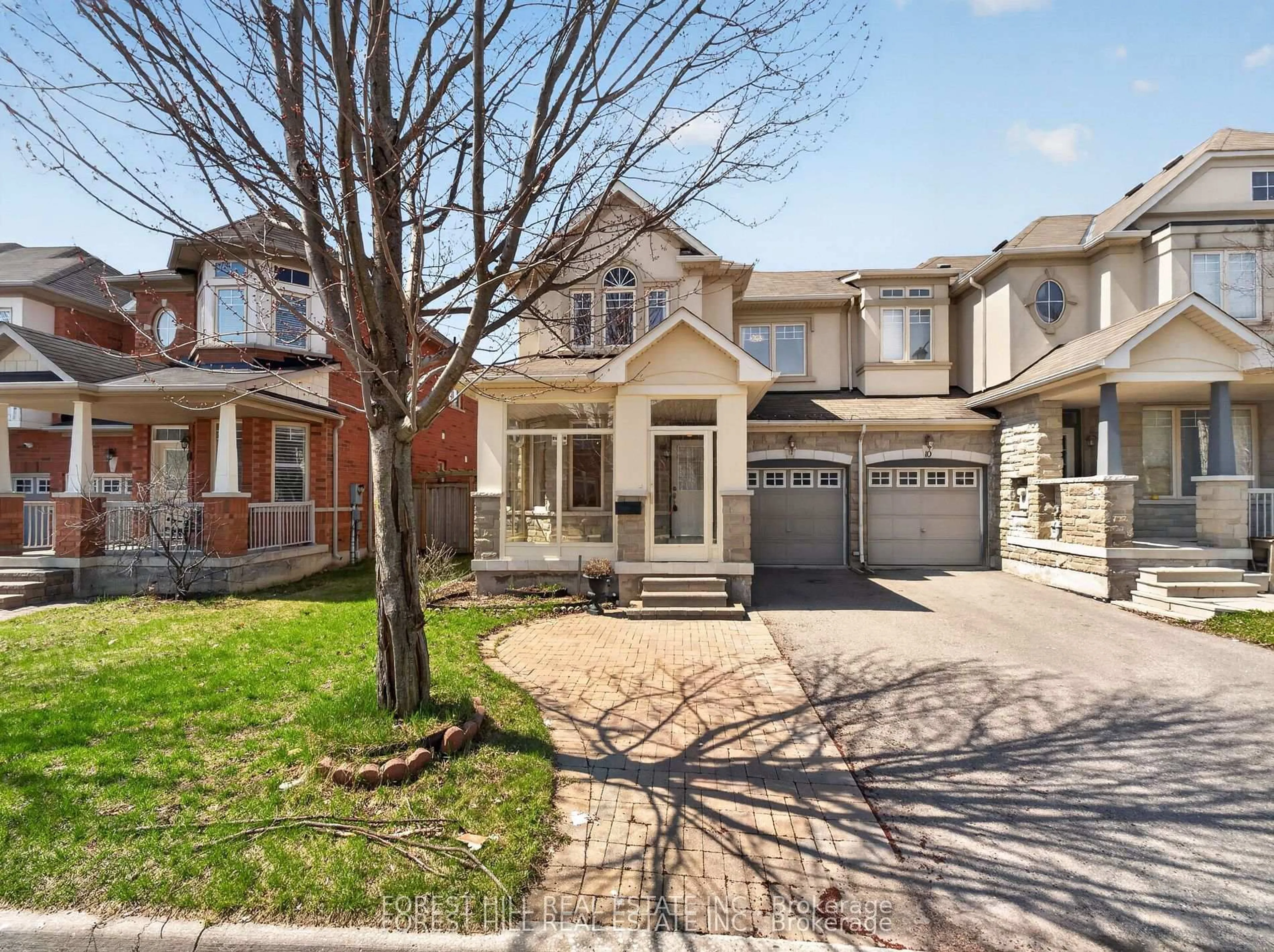 Home with brick exterior material, street for 12 Stookes Cres, Richmond Hill Ontario L4E 0J3