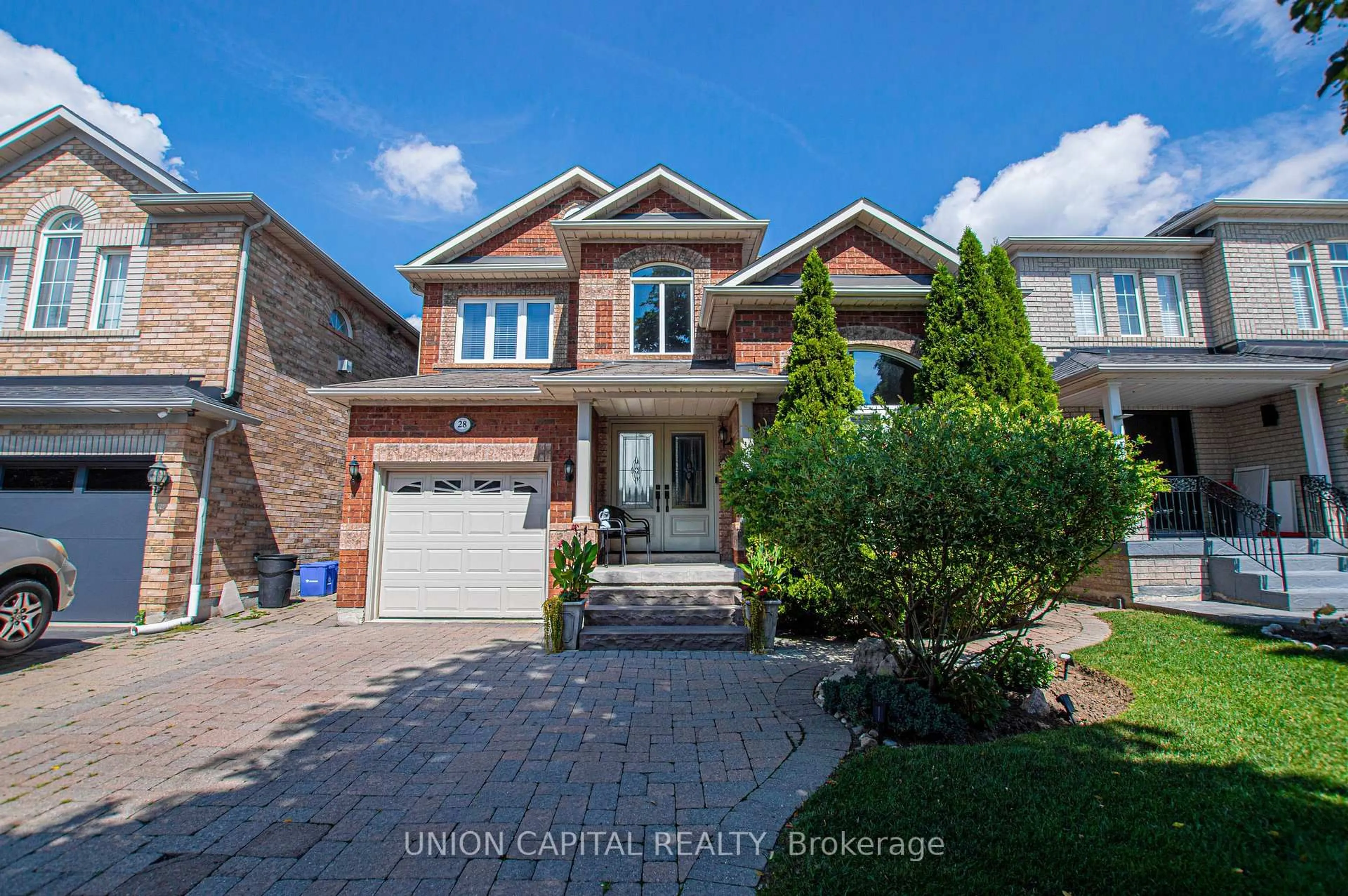Home with brick exterior material, street for 28 Sail Cres, Vaughan Ontario L6A 2Z2