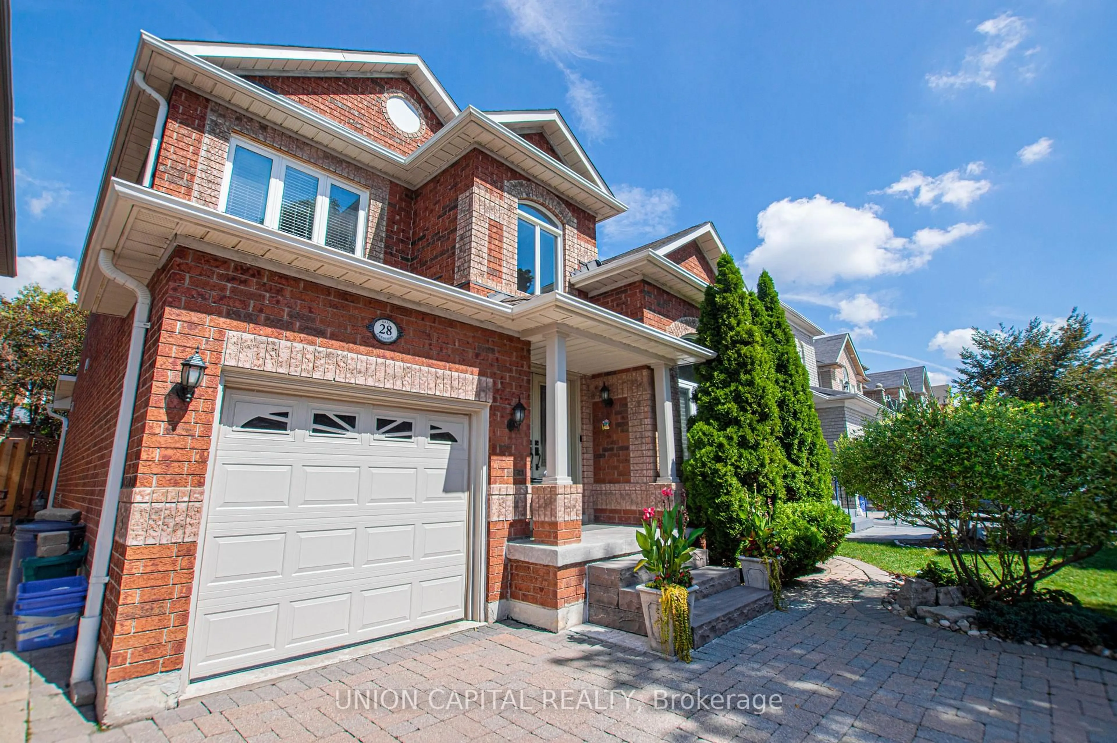 Home with brick exterior material, street for 28 Sail Cres, Vaughan Ontario L6A 2Z2