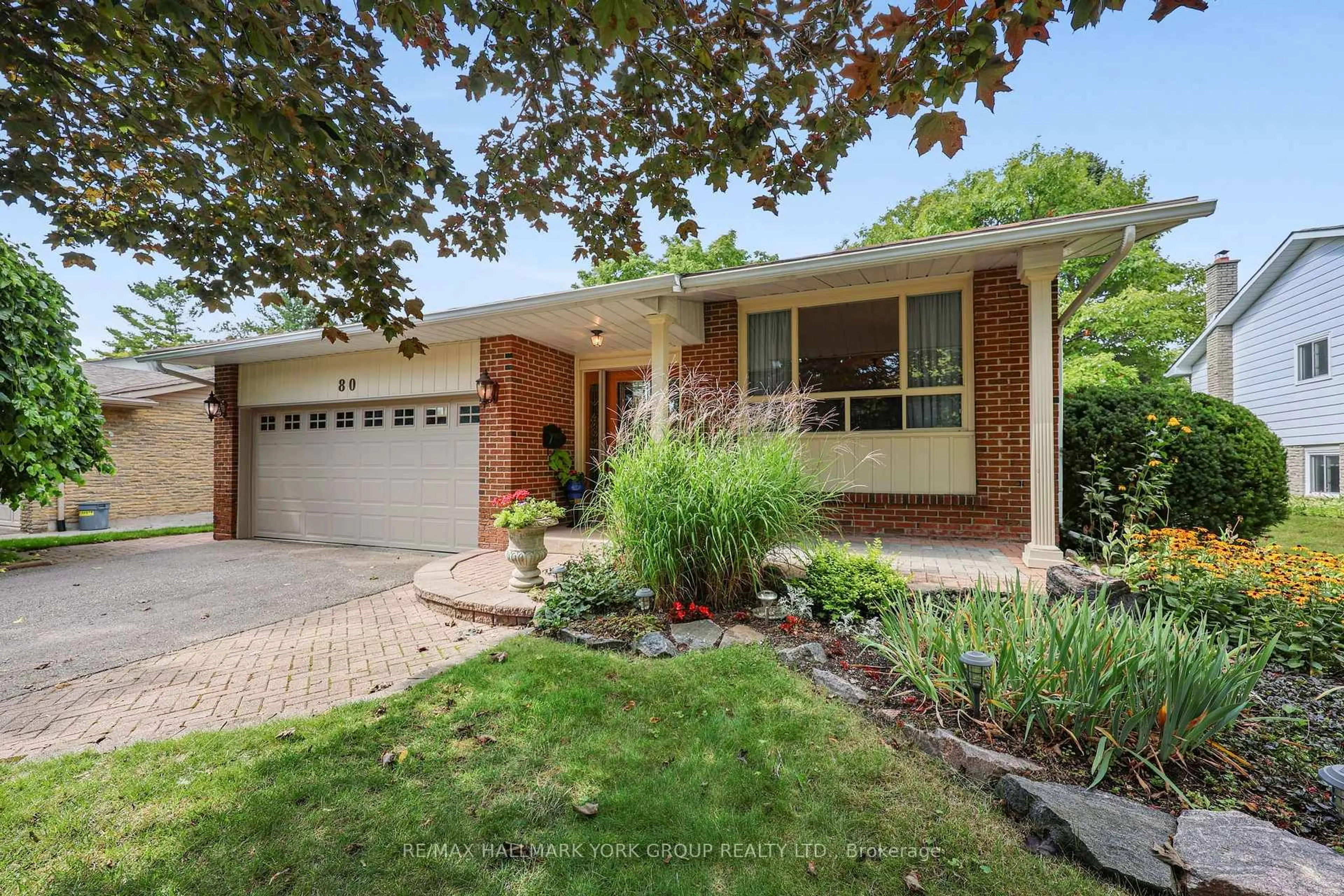 Home with brick exterior material, street for 80 Fairway Dr, Aurora Ontario L4G 2H4