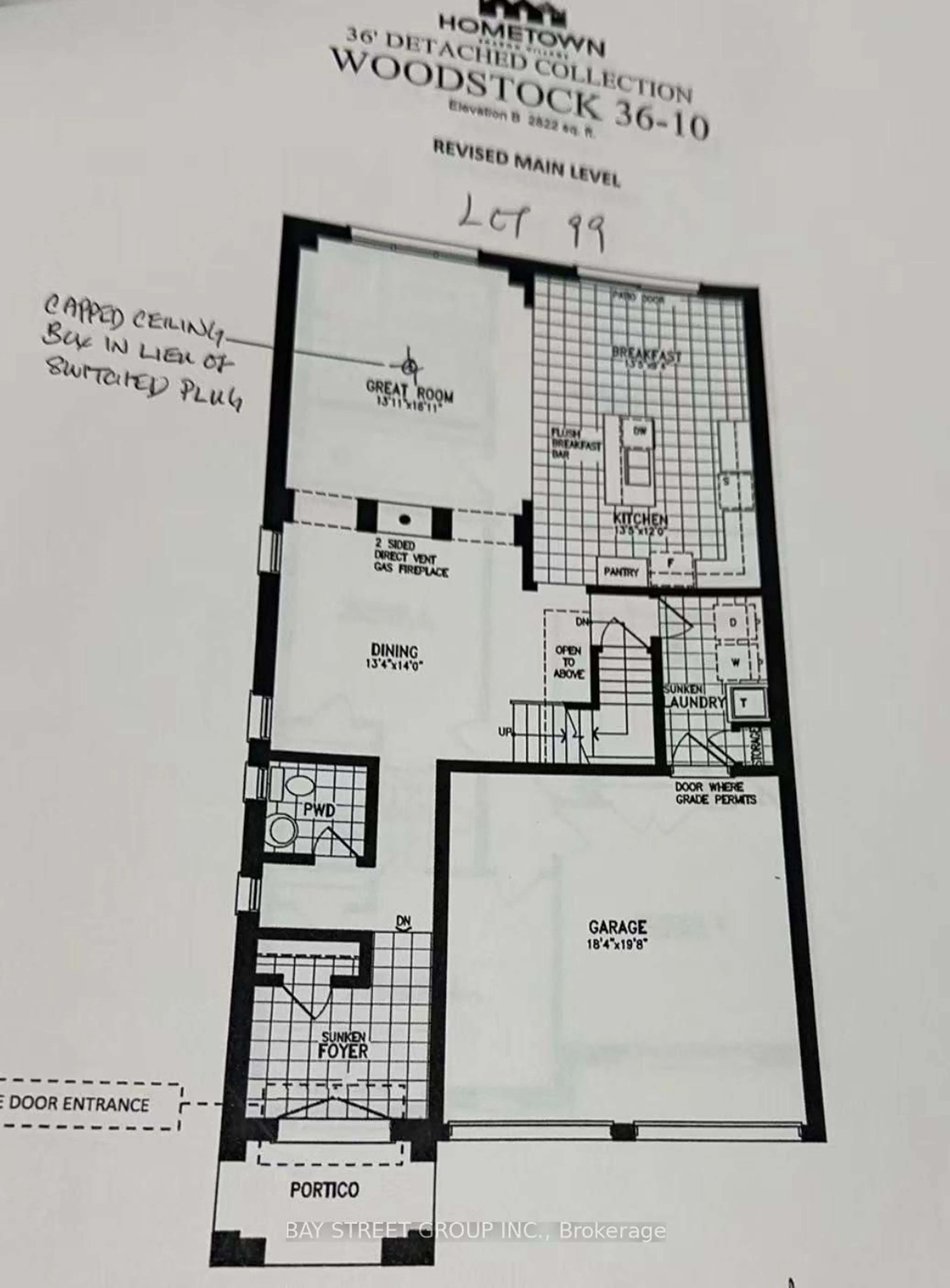Floor plan for 5 Blacksmith Tr, East Gwillimbury Ontario L9N 0R4