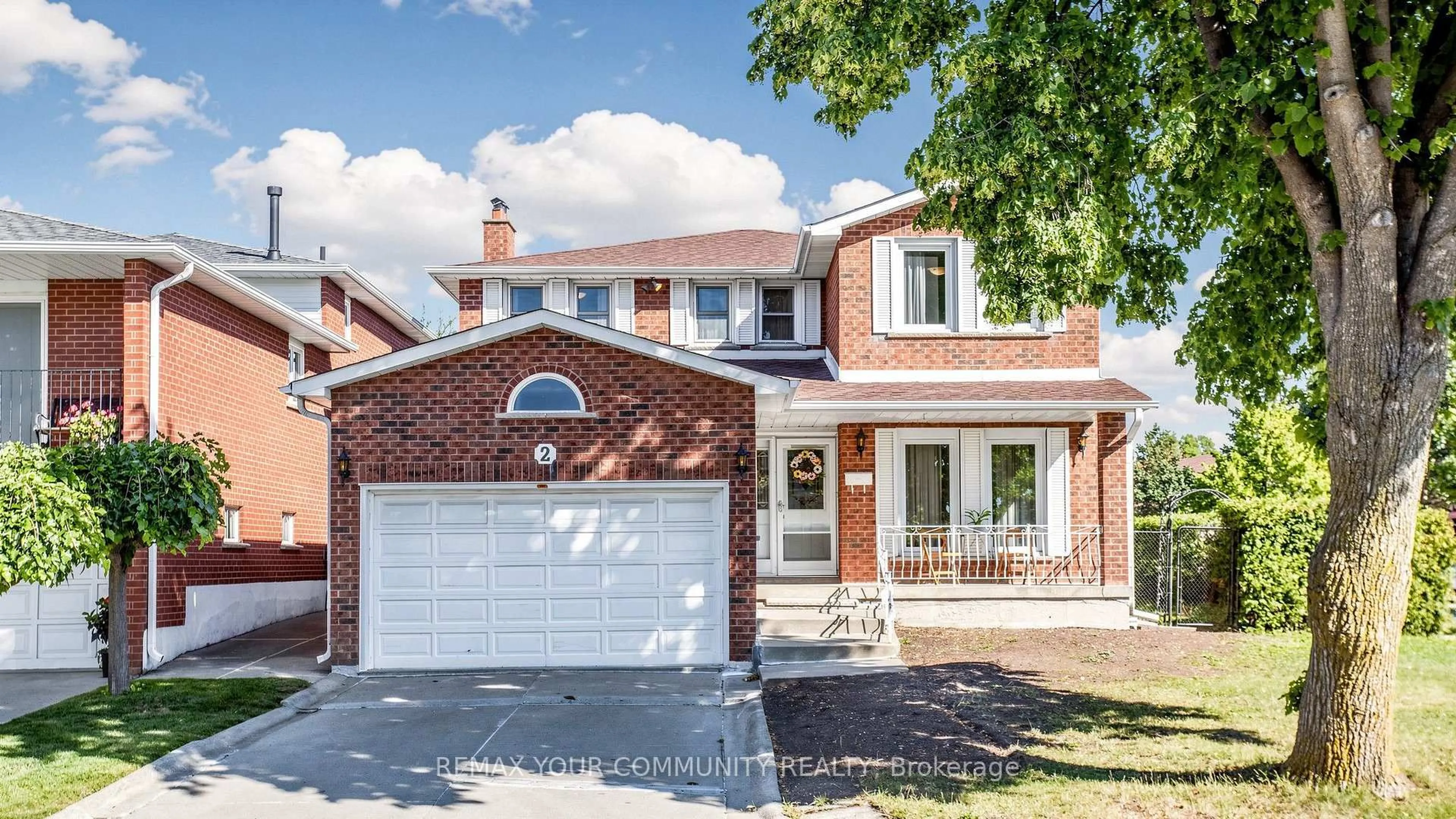 Home with brick exterior material, street for 2 Janus Pl, Vaughan Ontario L4L 3V1