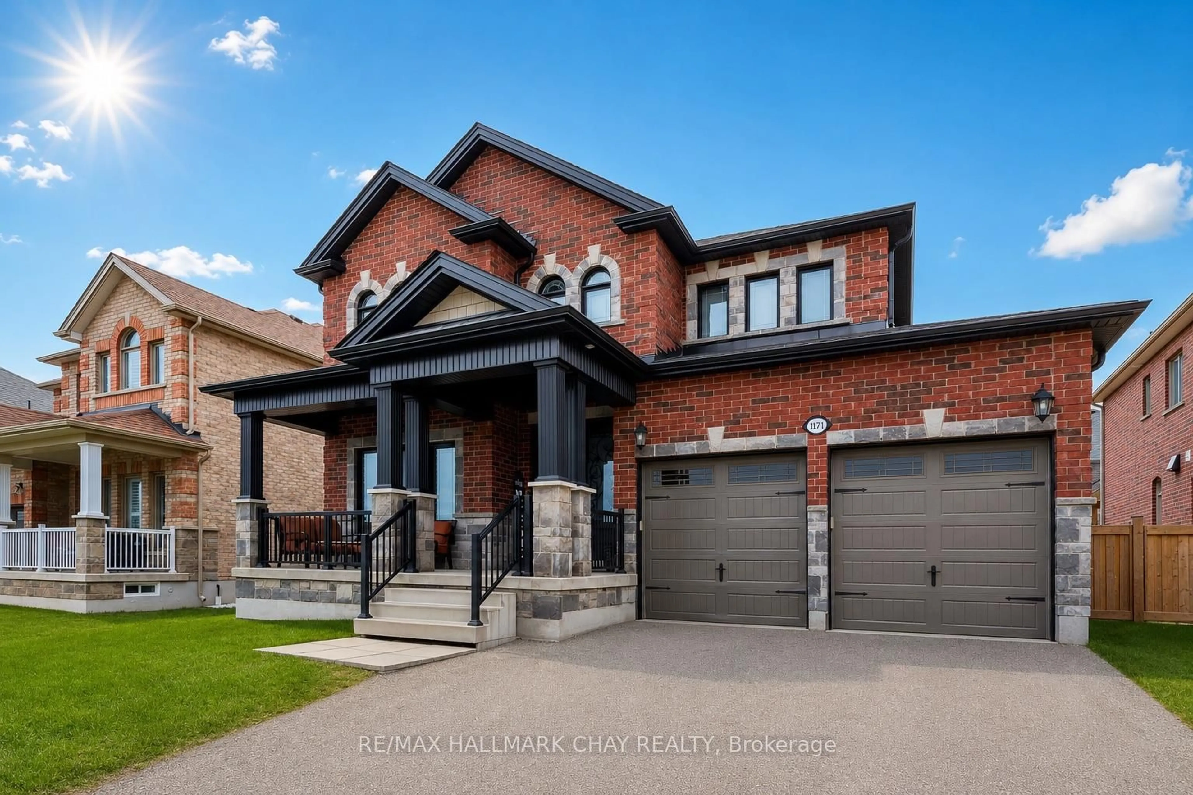 Home with brick exterior material, street for 1171 Quarry Dr, Innisfil Ontario L9S 4W8