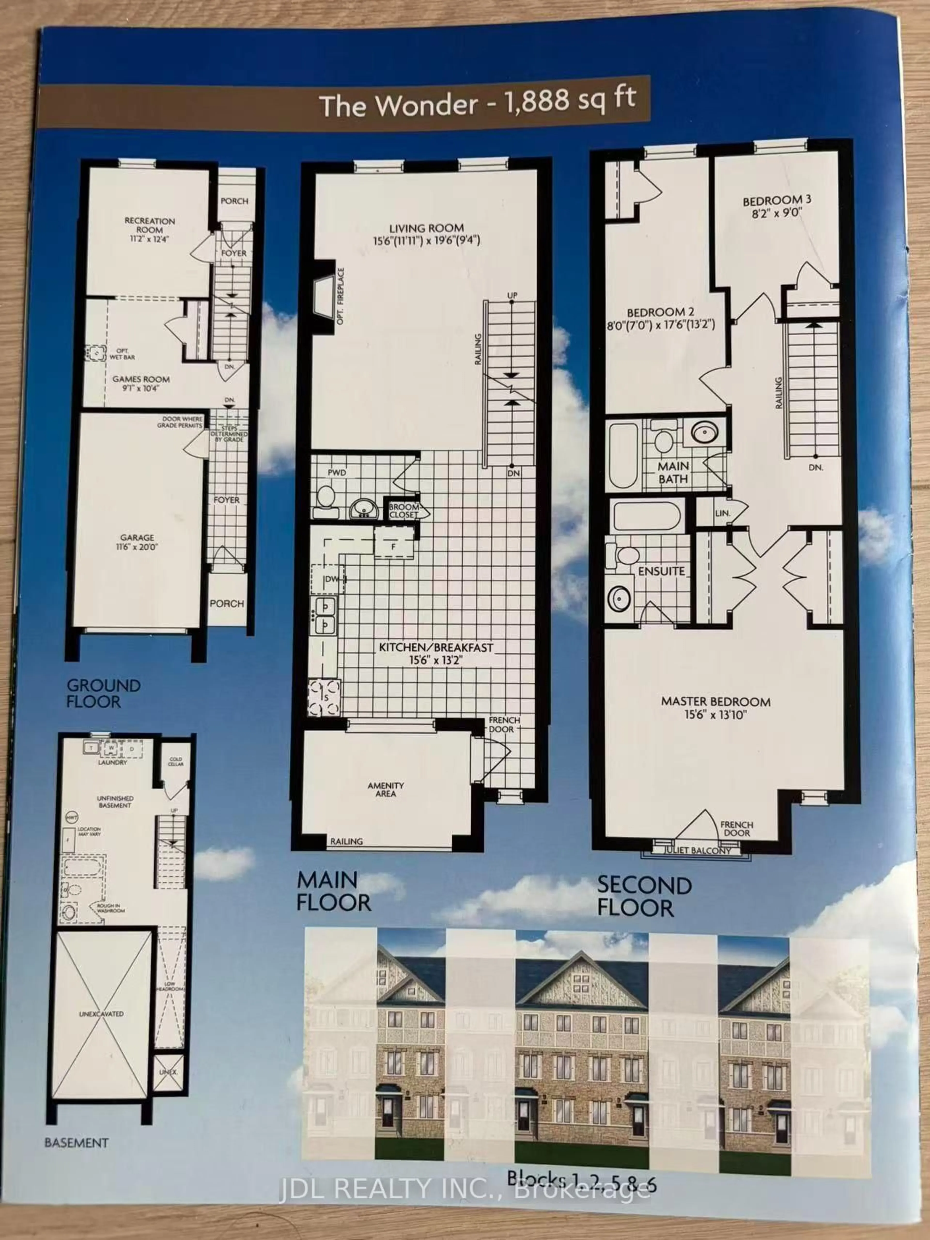Floor plan for 26 Orca Dr, Markham Ontario L6E 0R6