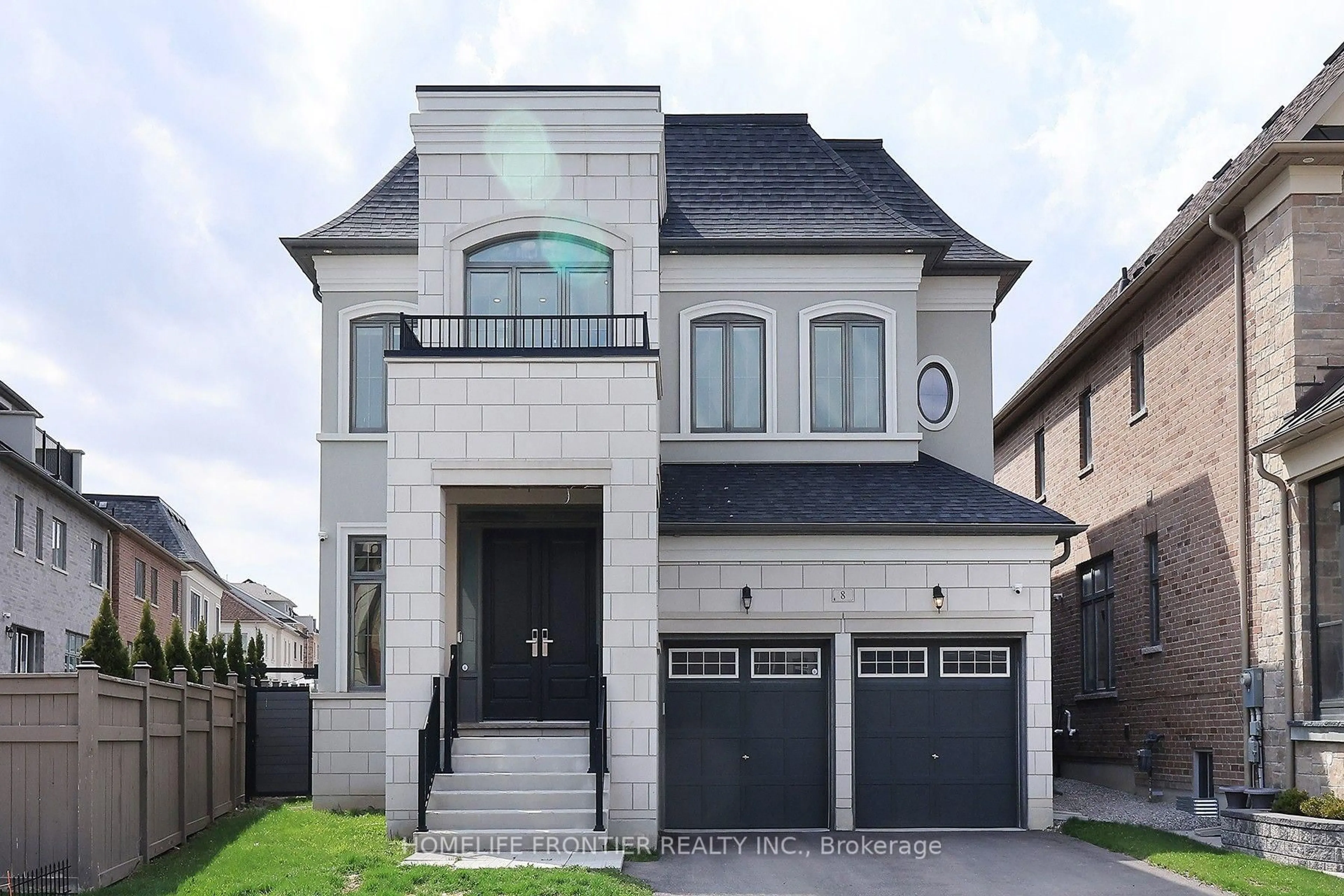 Home with brick exterior material, street for 8 Planet St, Richmond Hill Ontario L4C 4V8