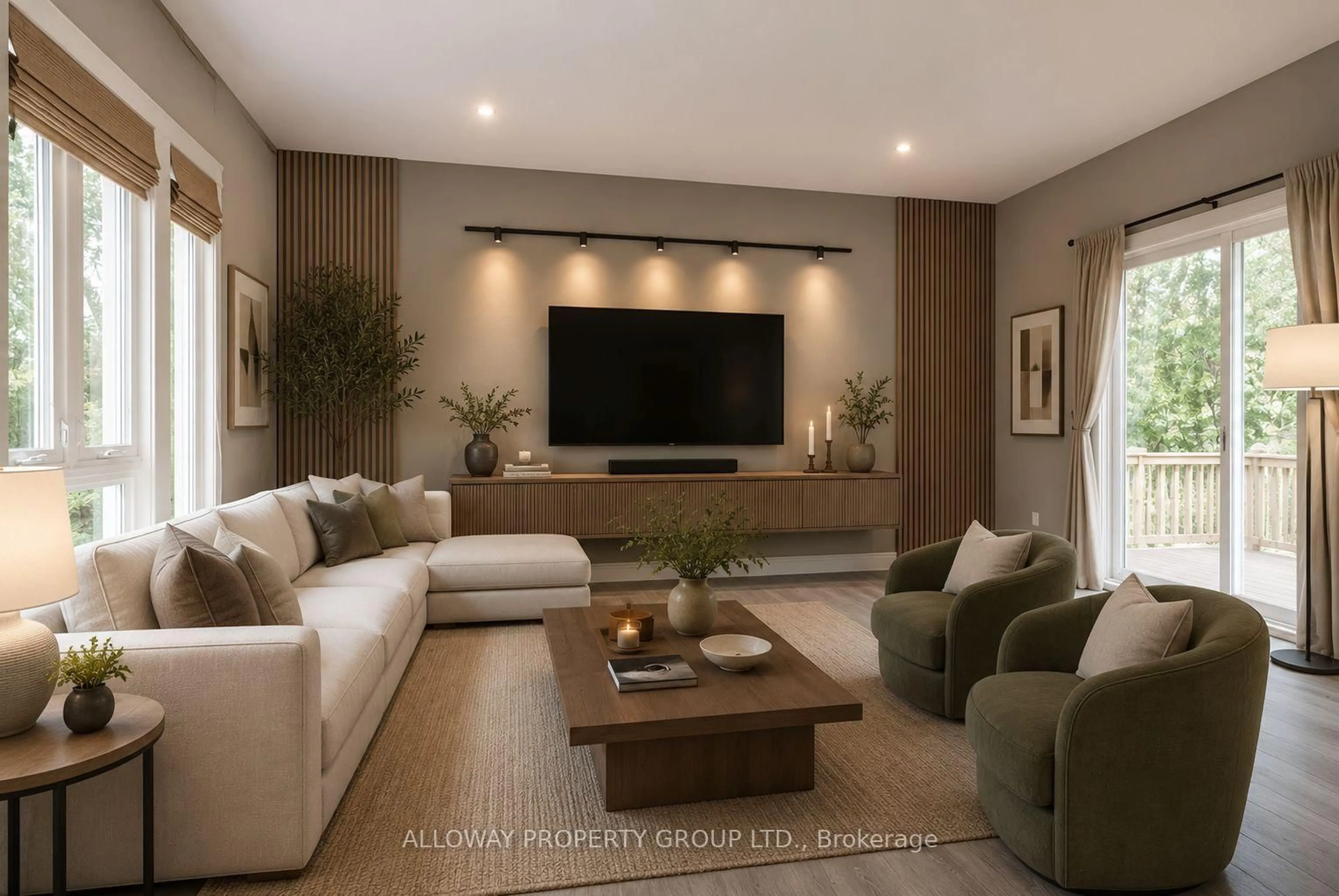 Living room with furniture, unknown for 32 Reesorville Rd, Markham Ontario L3P 3L2