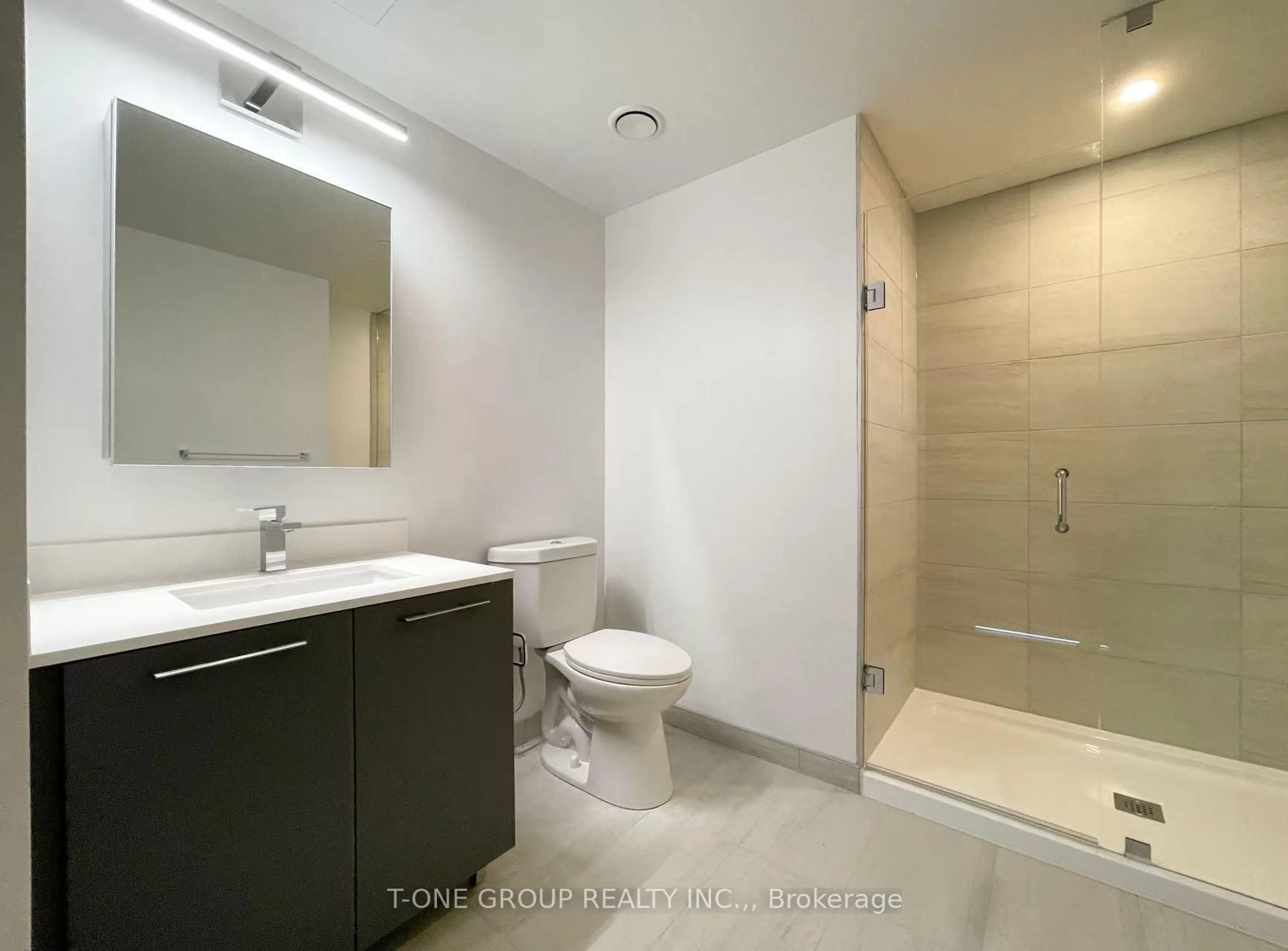 Standard bathroom, ceramic/tile floor for 18 Water Walk Dr #2806, Markham Ontario L3R 6L5