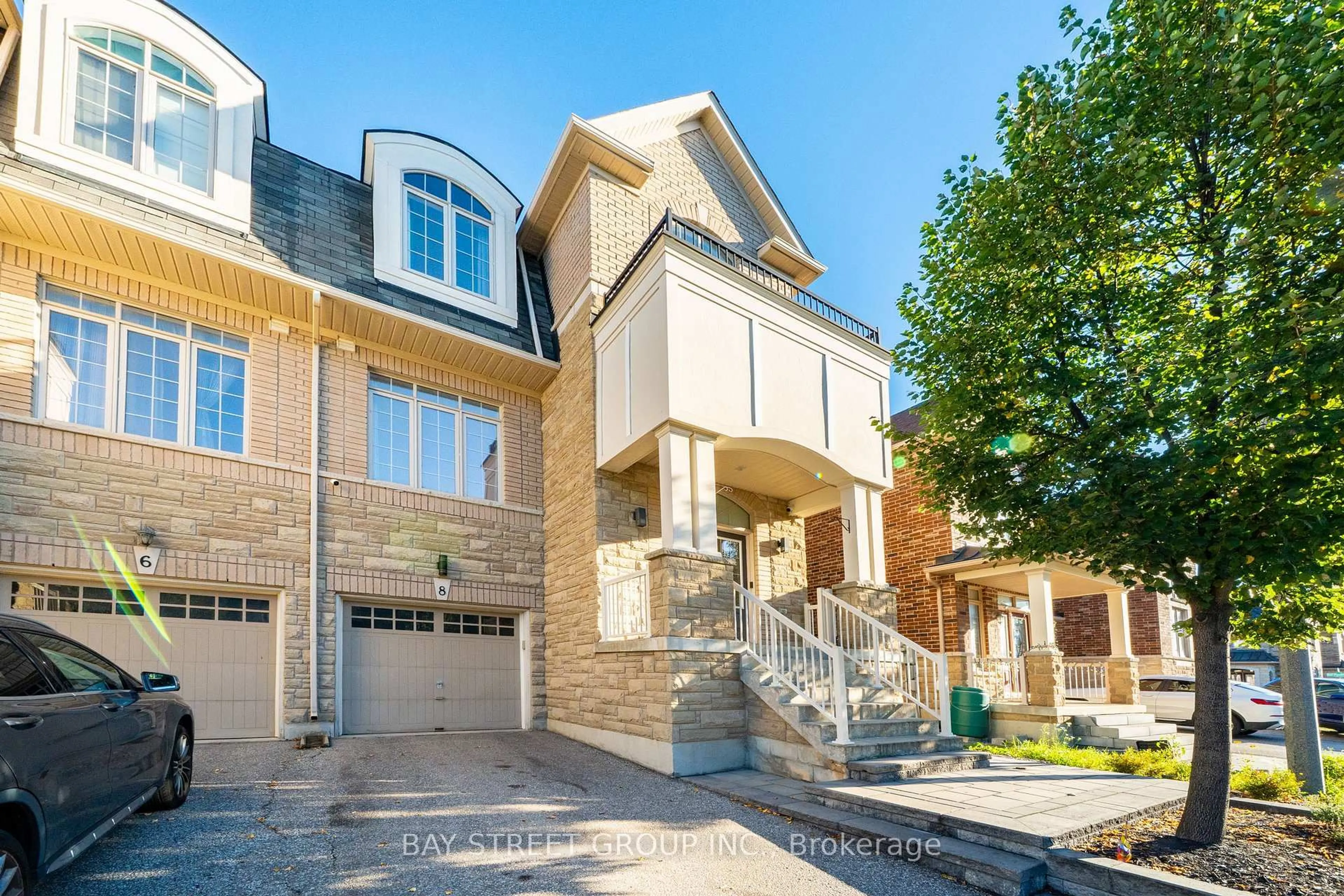 Home with brick exterior material, street for 8 Zeng Cheng Dr, Markham Ontario L6C 0T7