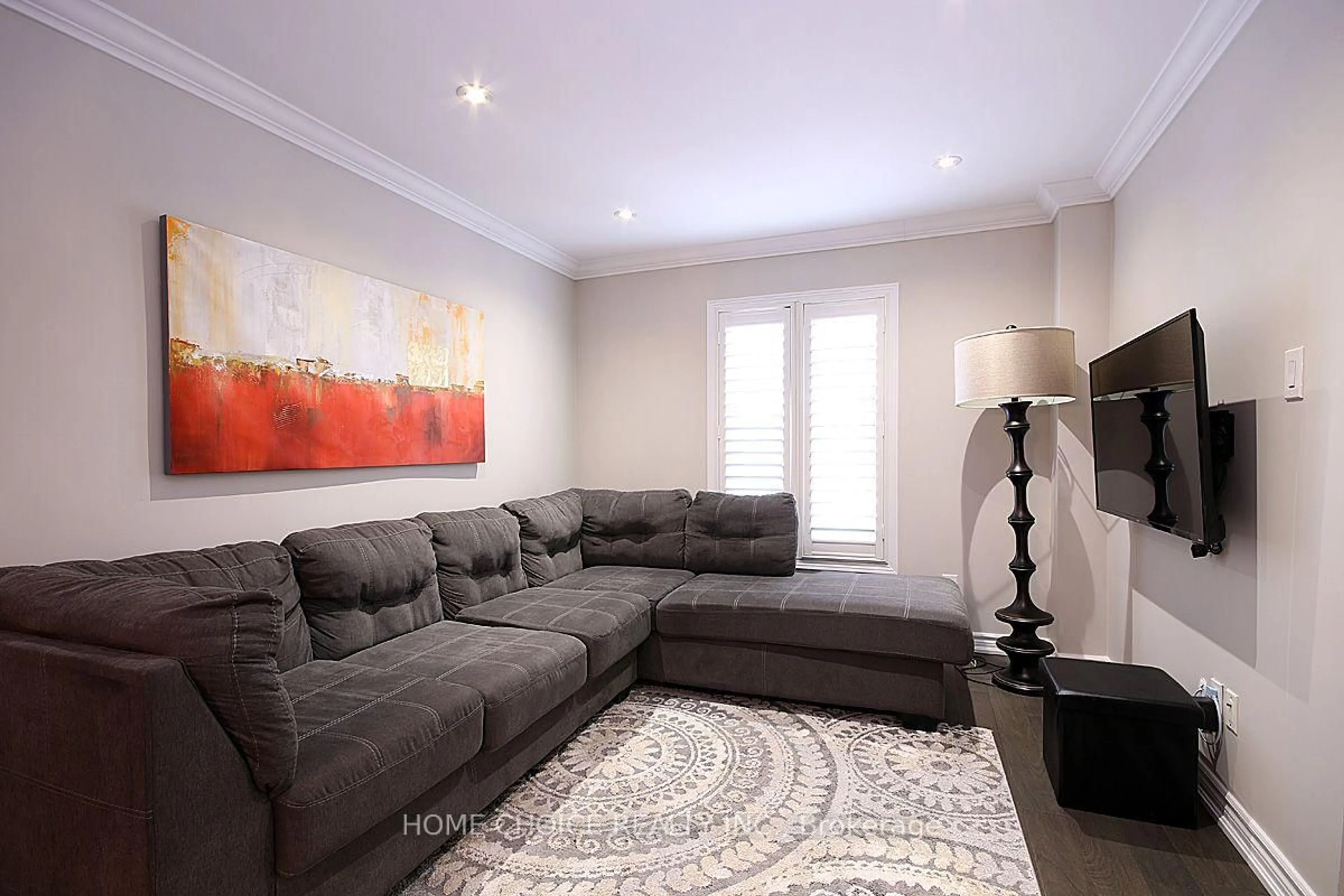 Living room with furniture, unknown for 155 Hollandview Tr, Aurora Ontario L4G 7J2