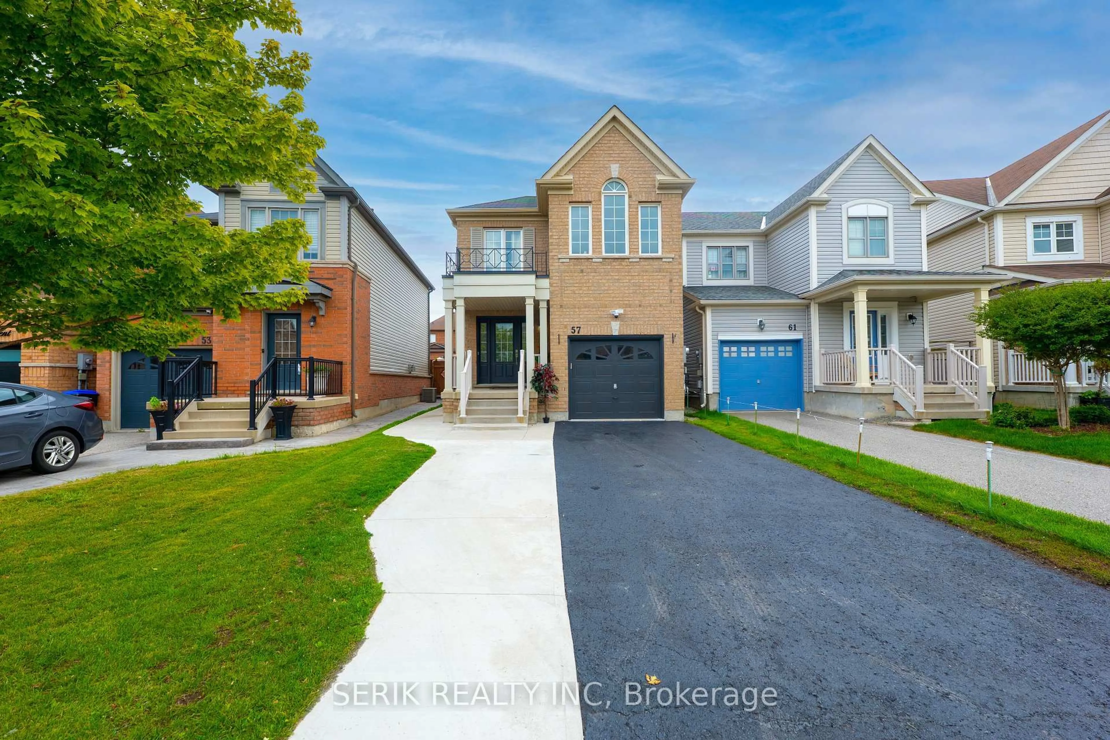 Home with brick exterior material, street for 57 Liberty Cres, Bradford West Gwillimbury Ontario L3Z 0P5