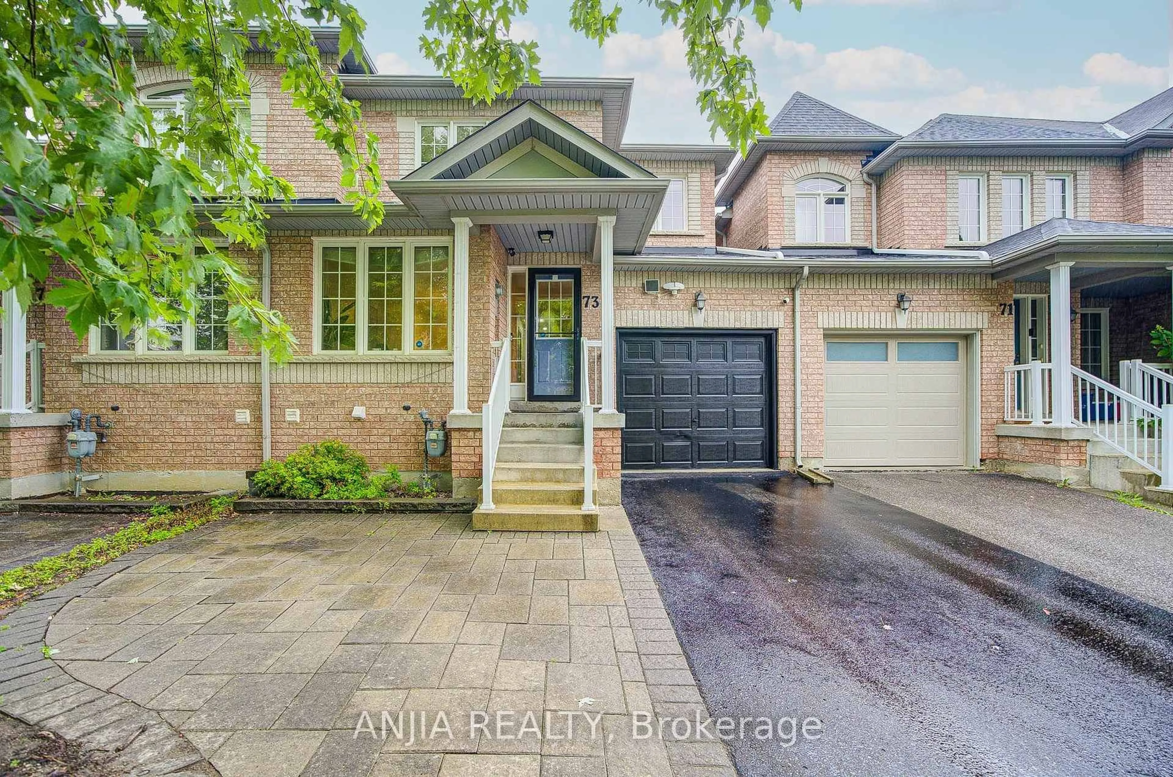 Home with brick exterior material, street for 73 Hawksbury Rd, Markham Ontario L6E 0E8