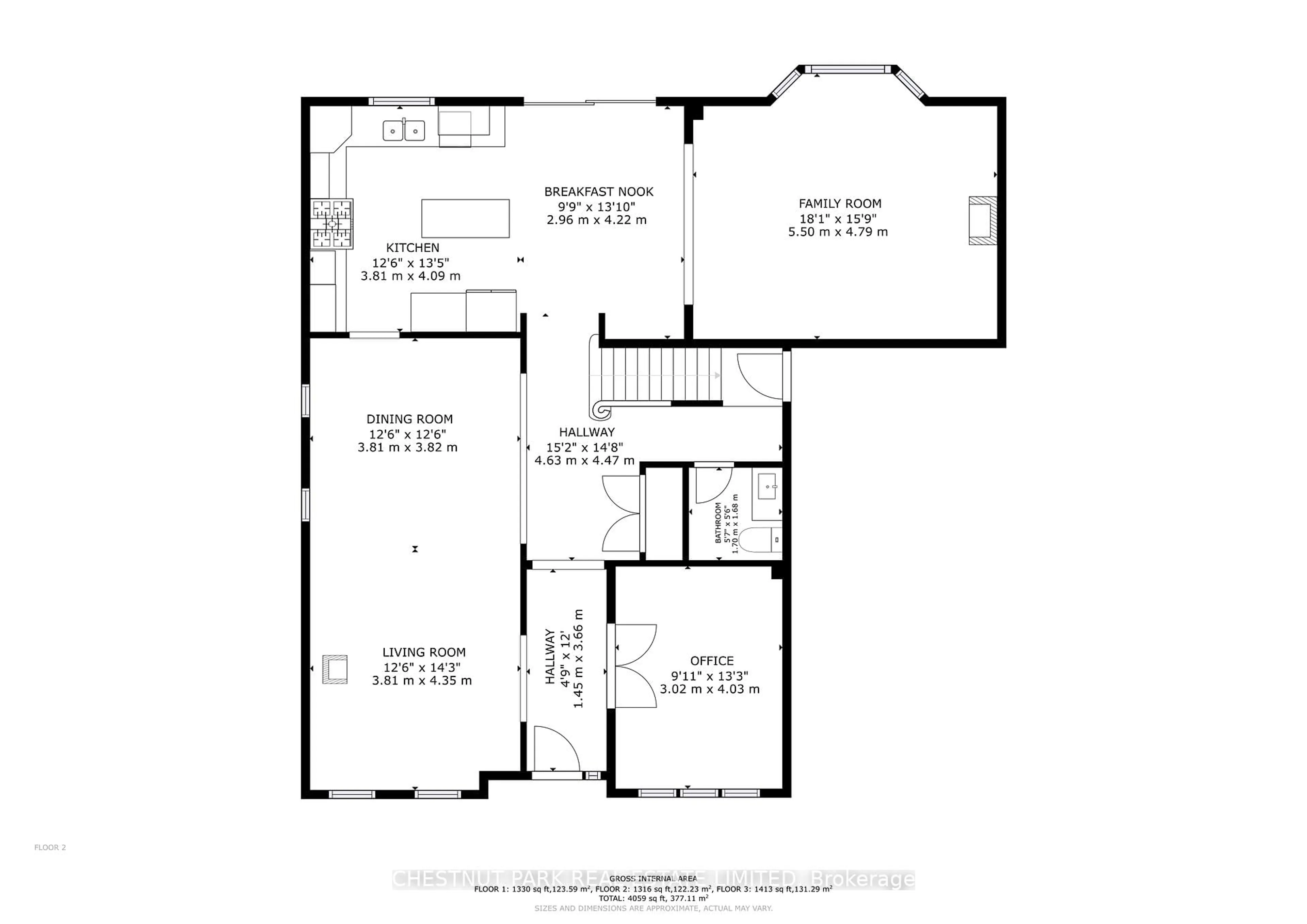 Floor plan for 8 Cyril Richardson Crt, Uxbridge Ontario L9P 2A8
