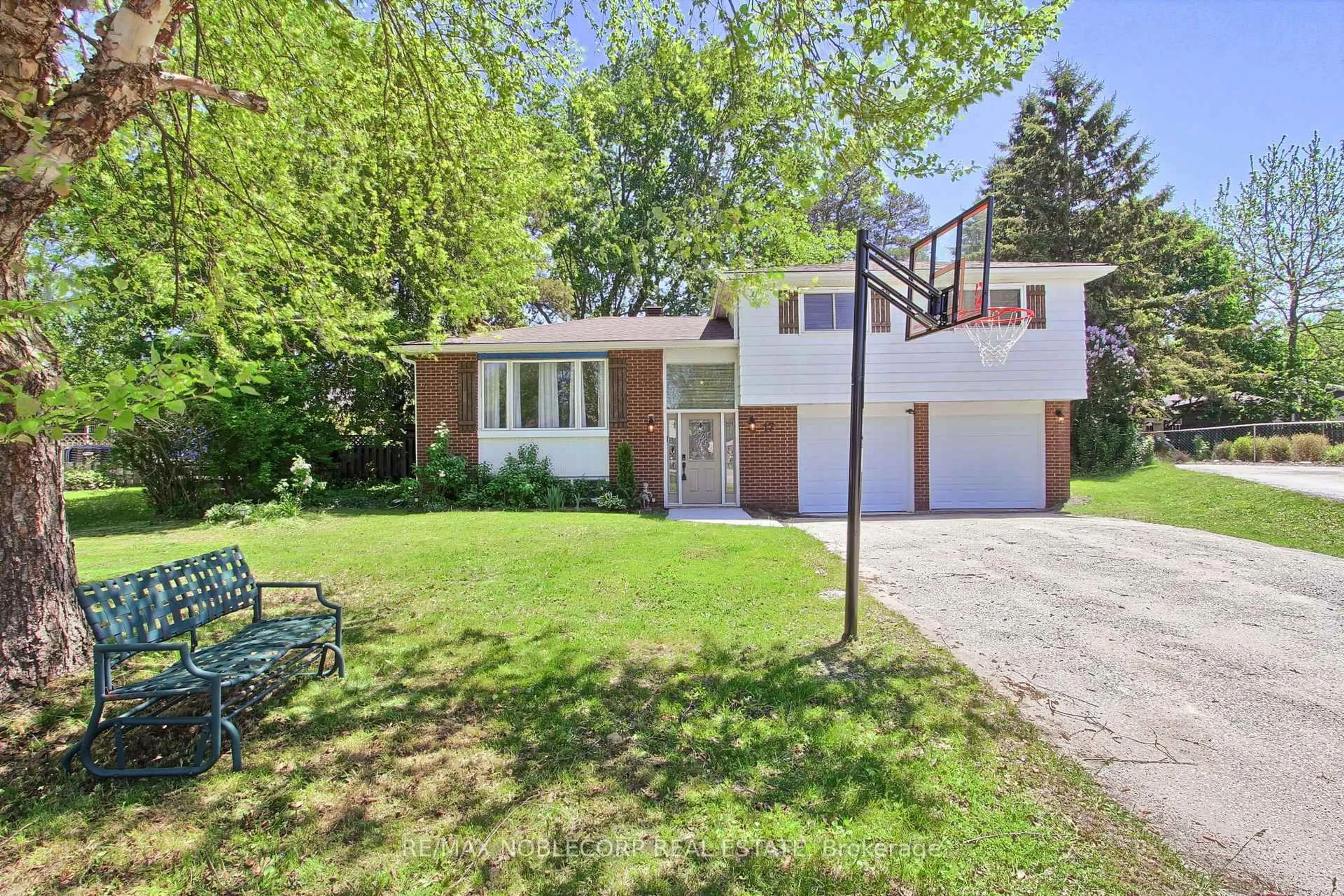 Home with brick exterior material, street for 17 Larkdale Cres, Essa Ontario L0M 1B0