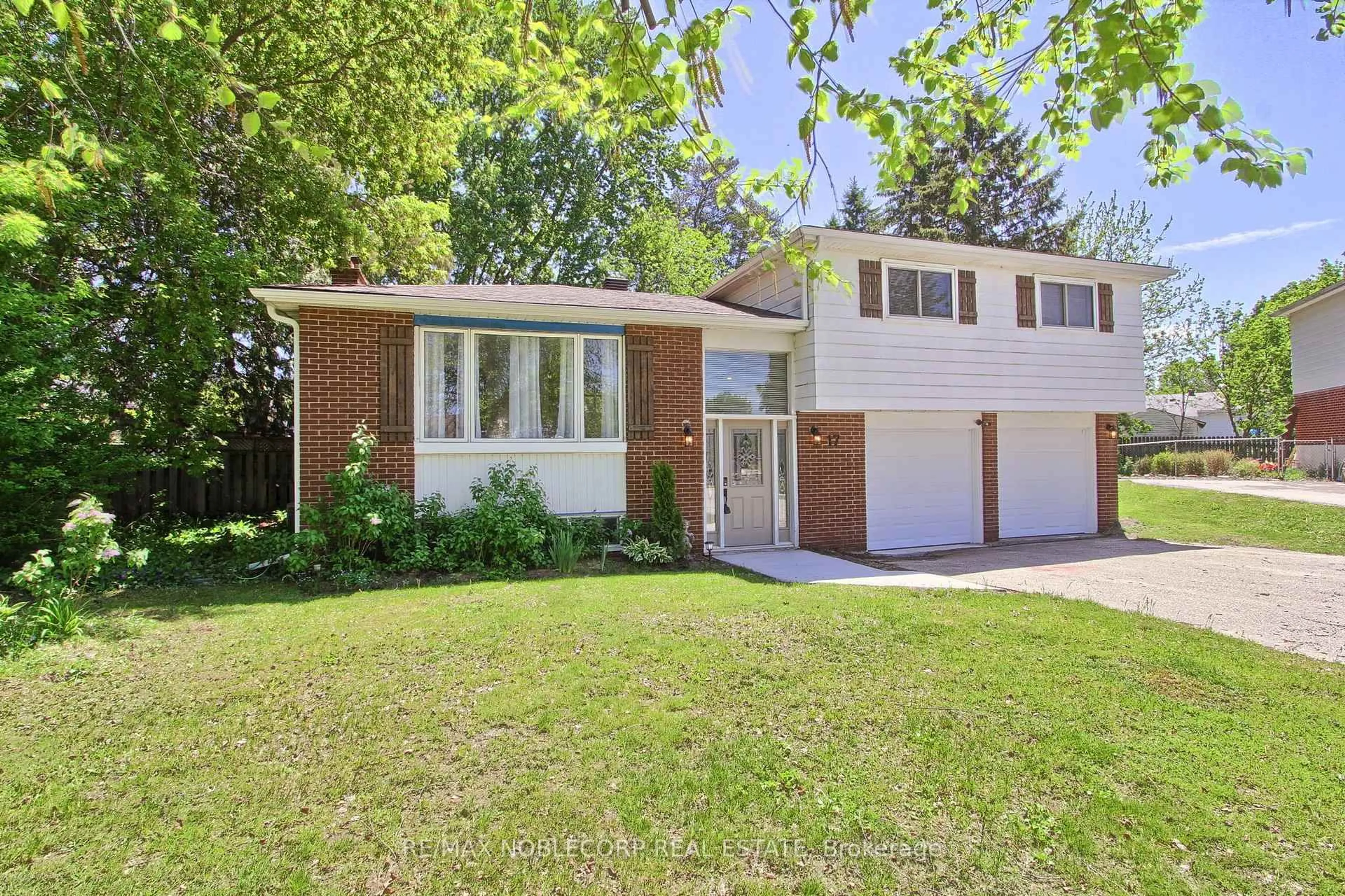 Home with brick exterior material, street for 17 Larkdale Cres, Essa Ontario L0M 1B0