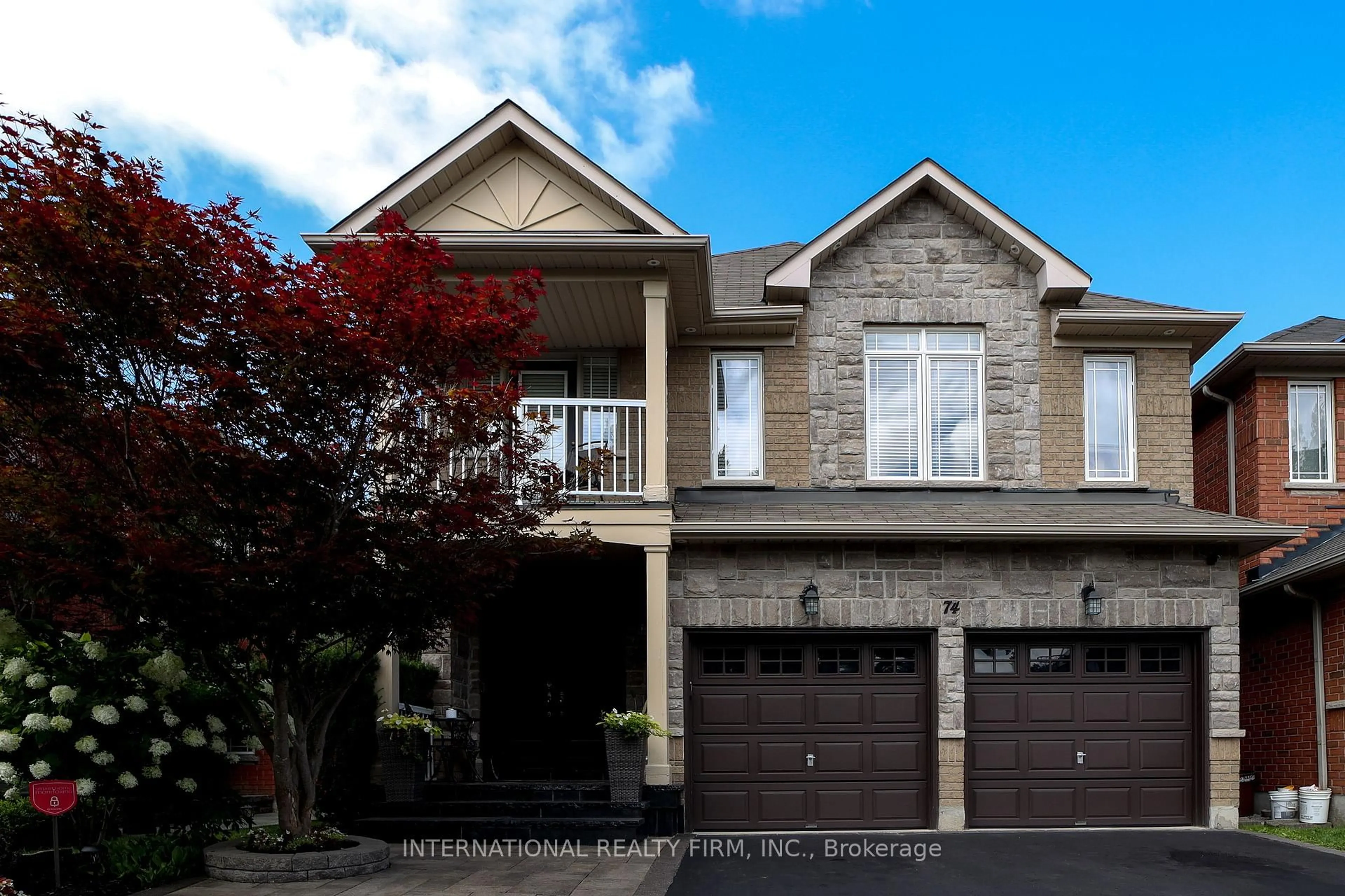 Home with brick exterior material, street for 74 Regatta Ave, Richmond Hill Ontario L4E 4R1