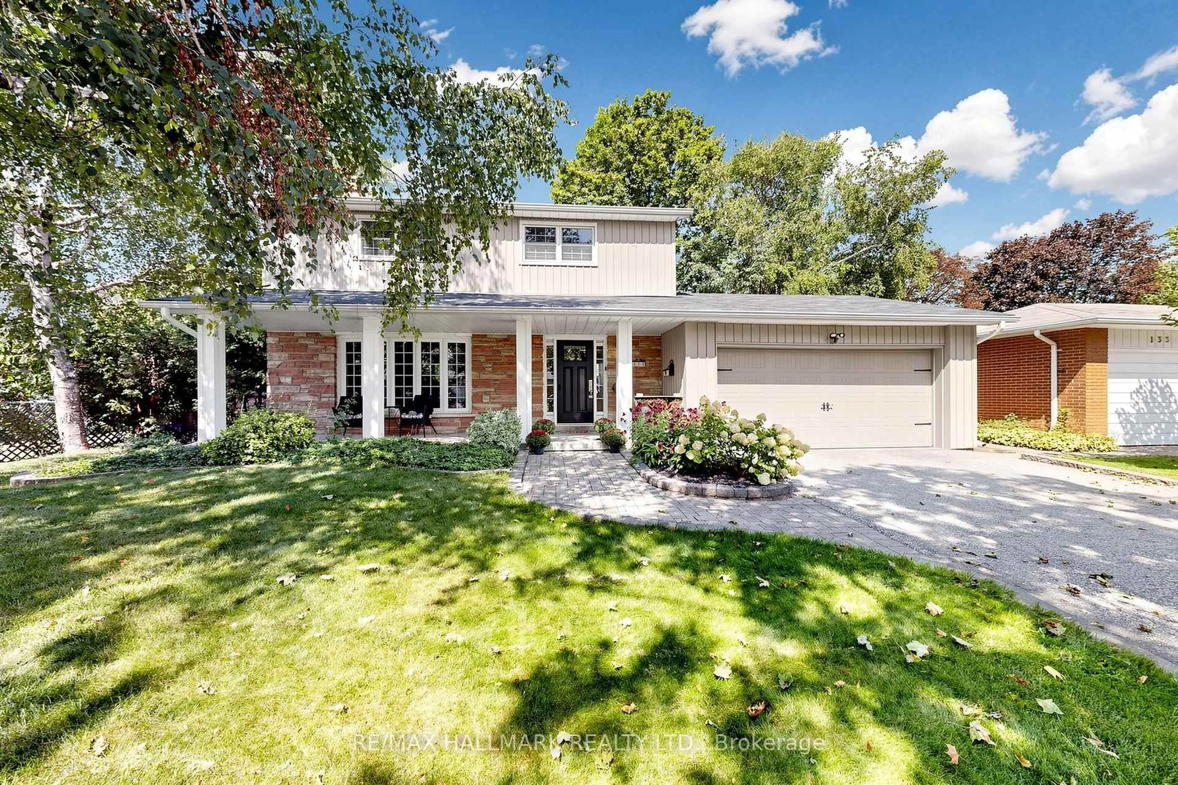 Home with brick exterior material, street for 135 Senator Reesor's Dr, Markham Ontario L3P 3E6