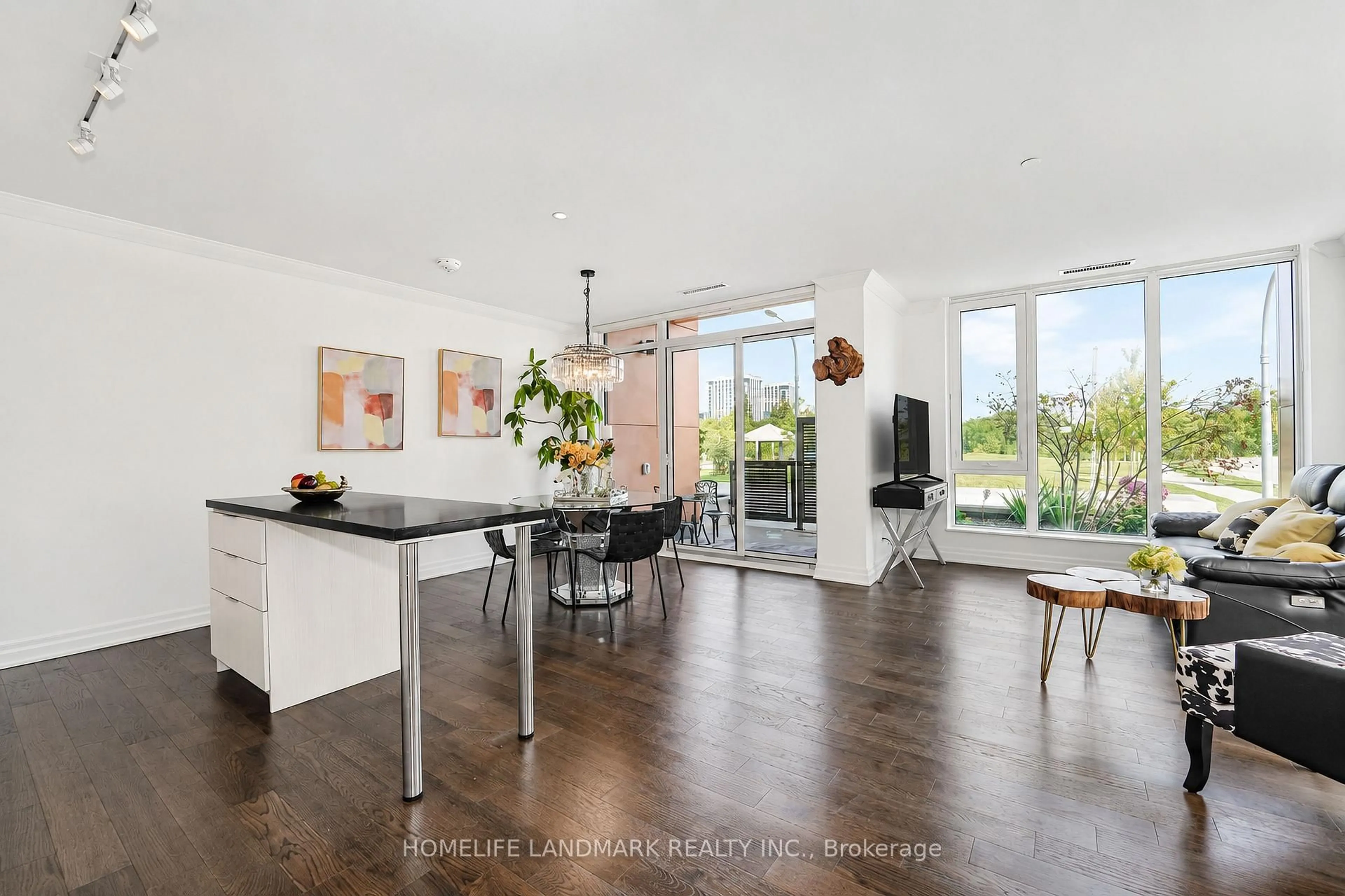 Open concept kitchen, unknown for 18 Rouge Valley Dr #105C, Markham Ontario L6G 0H1
