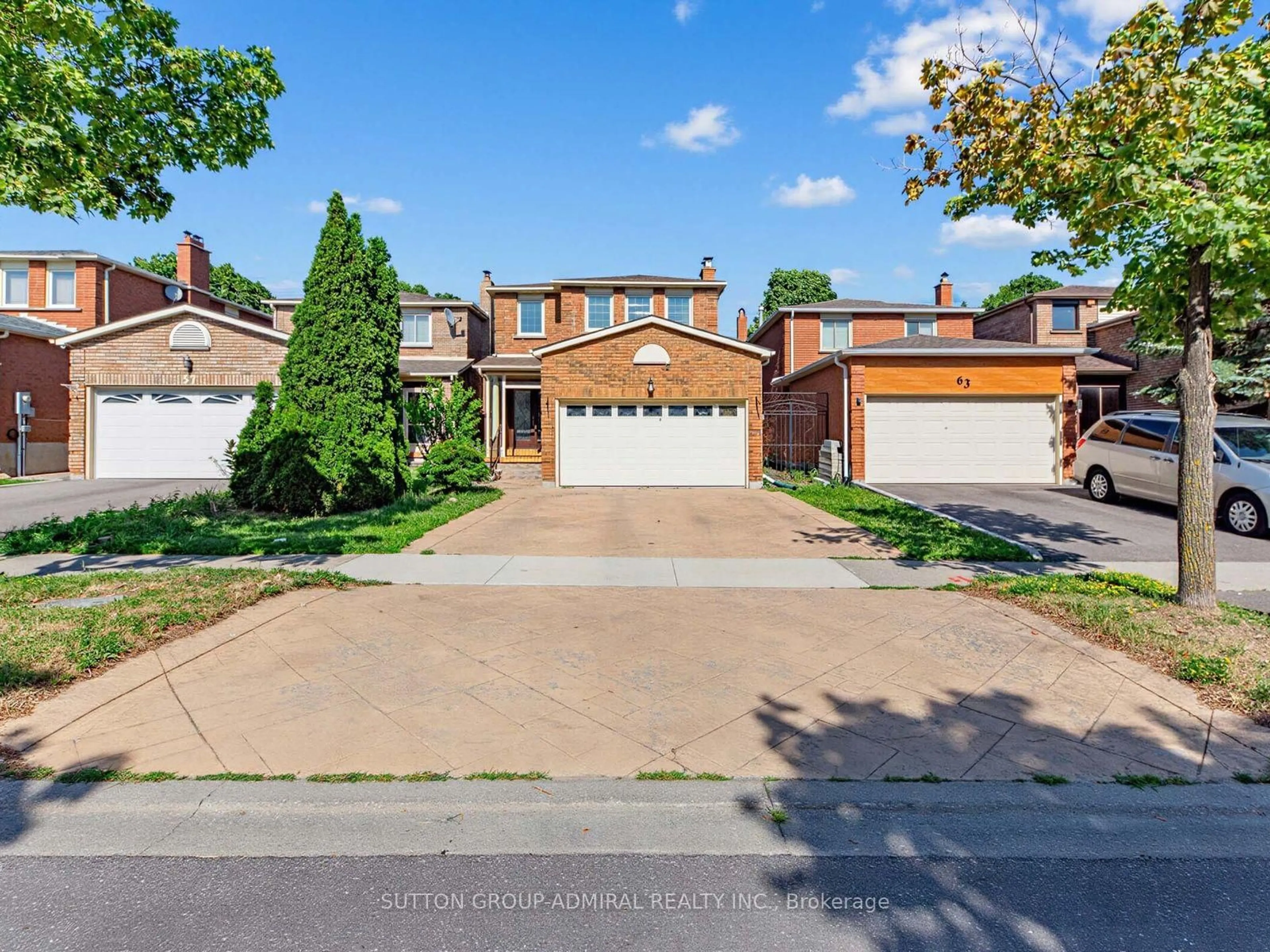 Home with brick exterior material, street for 59 Marita Pl, Vaughan Ontario L4K 3J8