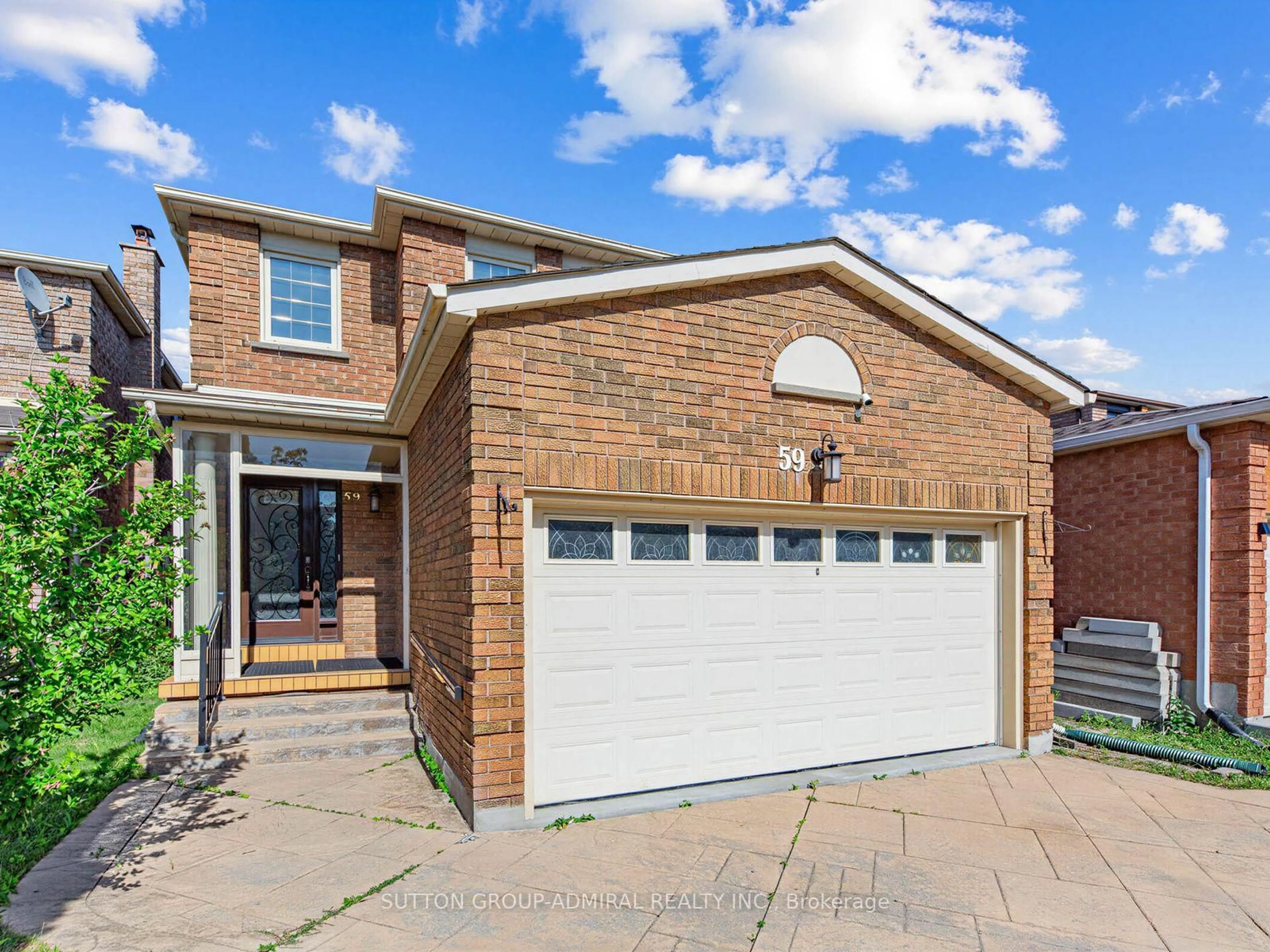 Home with brick exterior material, street for 59 Marita Pl, Vaughan Ontario L4K 3J8