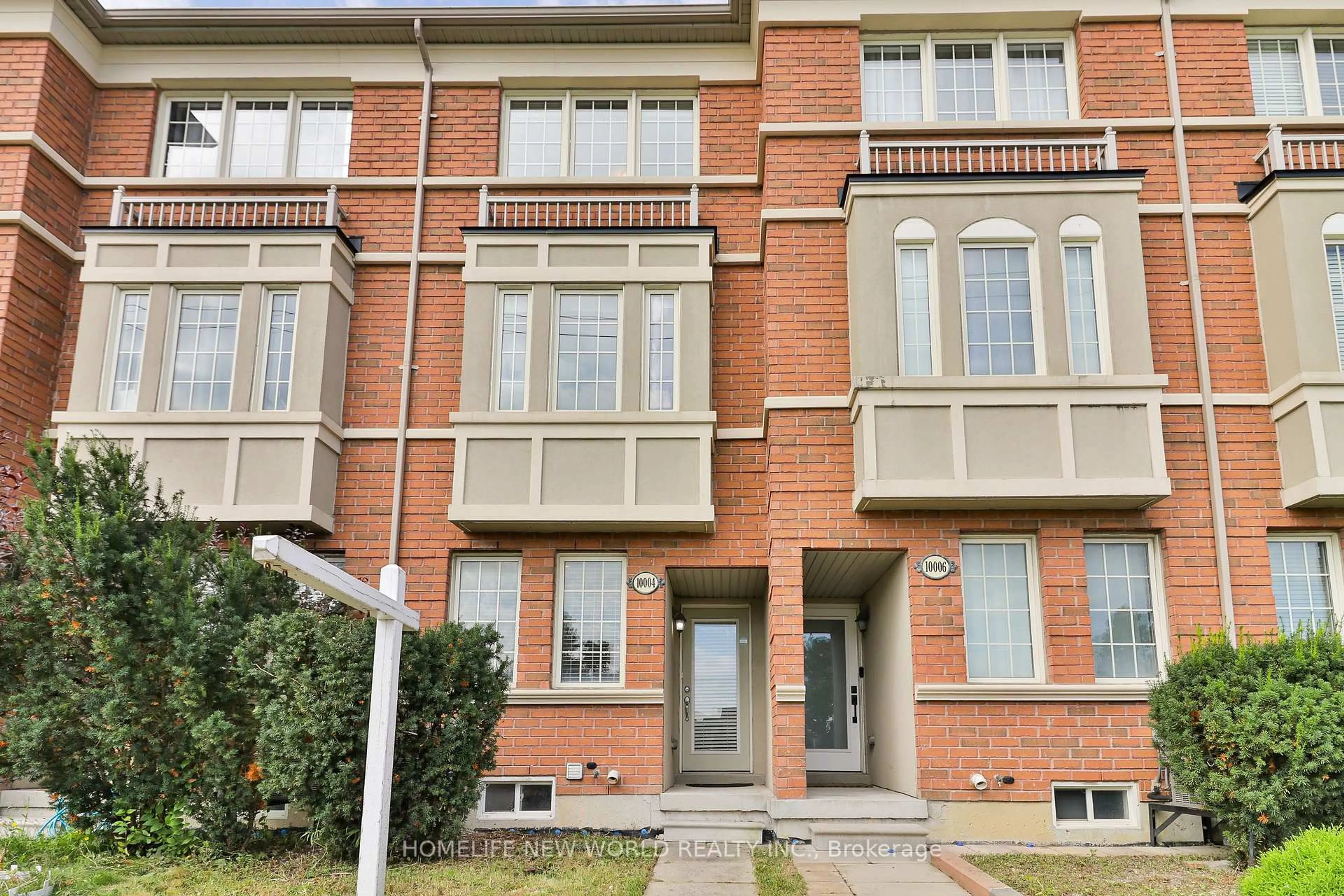 Home with brick exterior material, street for 10004 McCowan Rd, Markham Ontario L6C 0N3