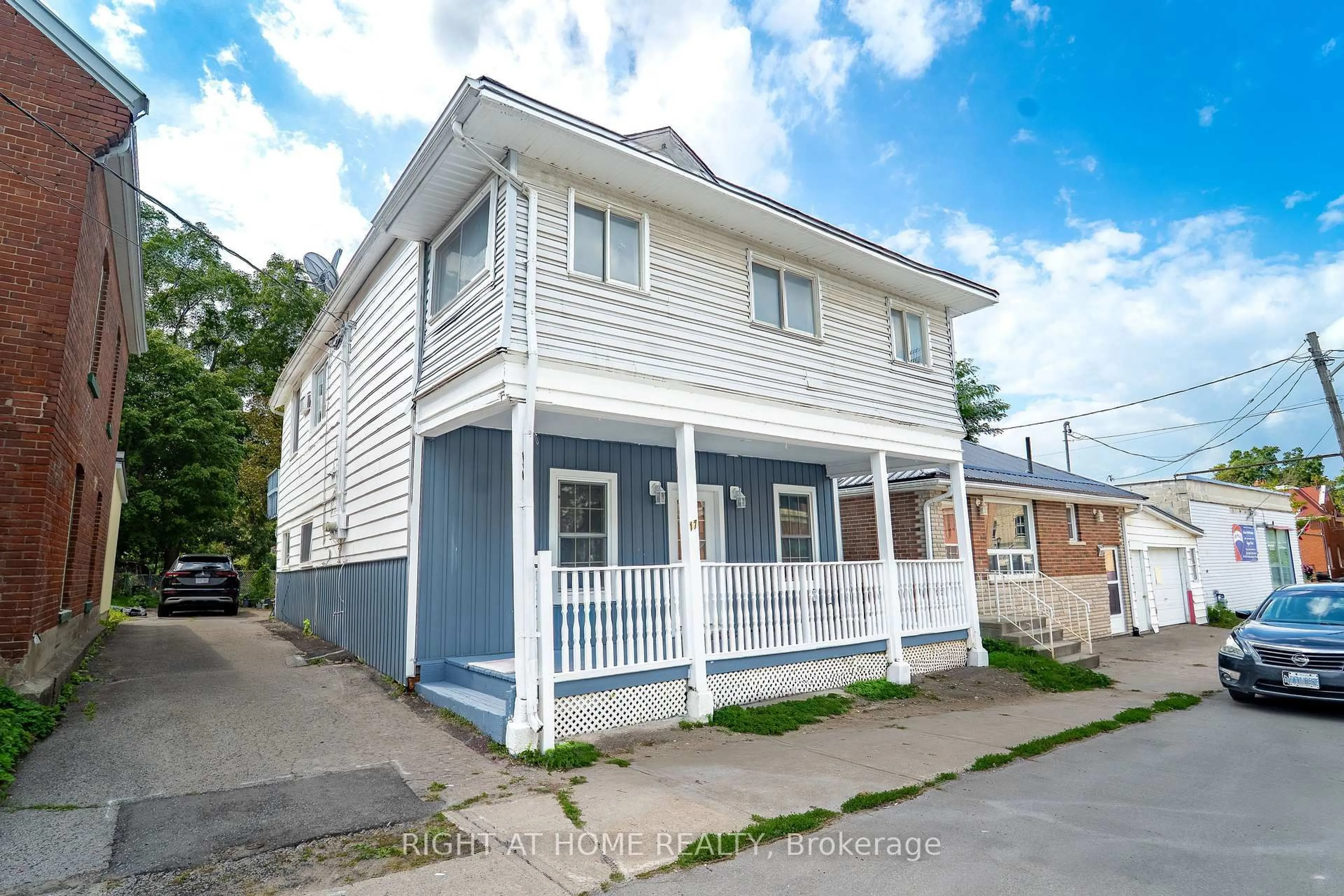 Home with vinyl exterior material, street for 17 Laidlaw St St, Brock Ontario L0E 1E0