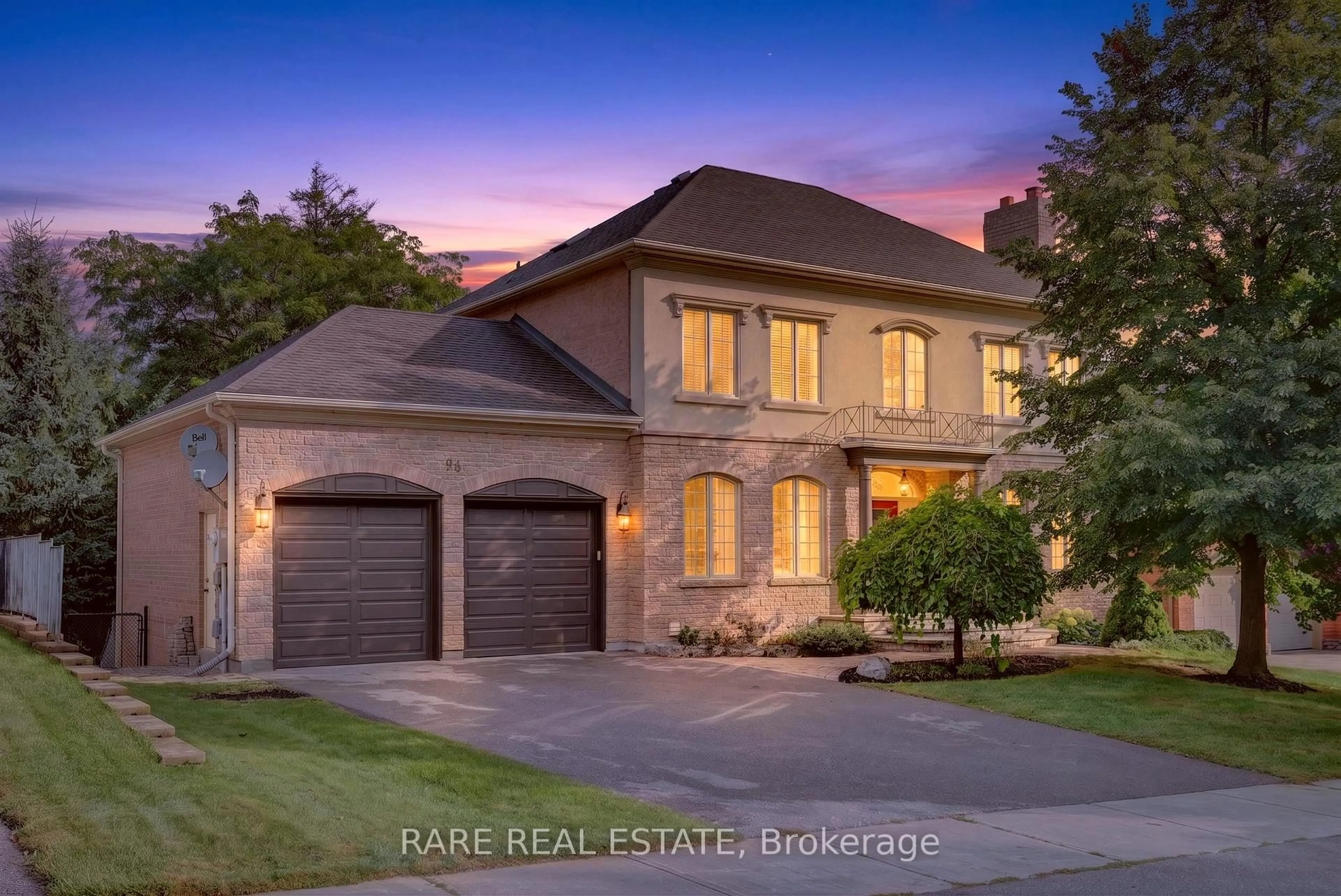 Home with brick exterior material, street for 92 Willis Dr, Aurora Ontario L4G 7M4