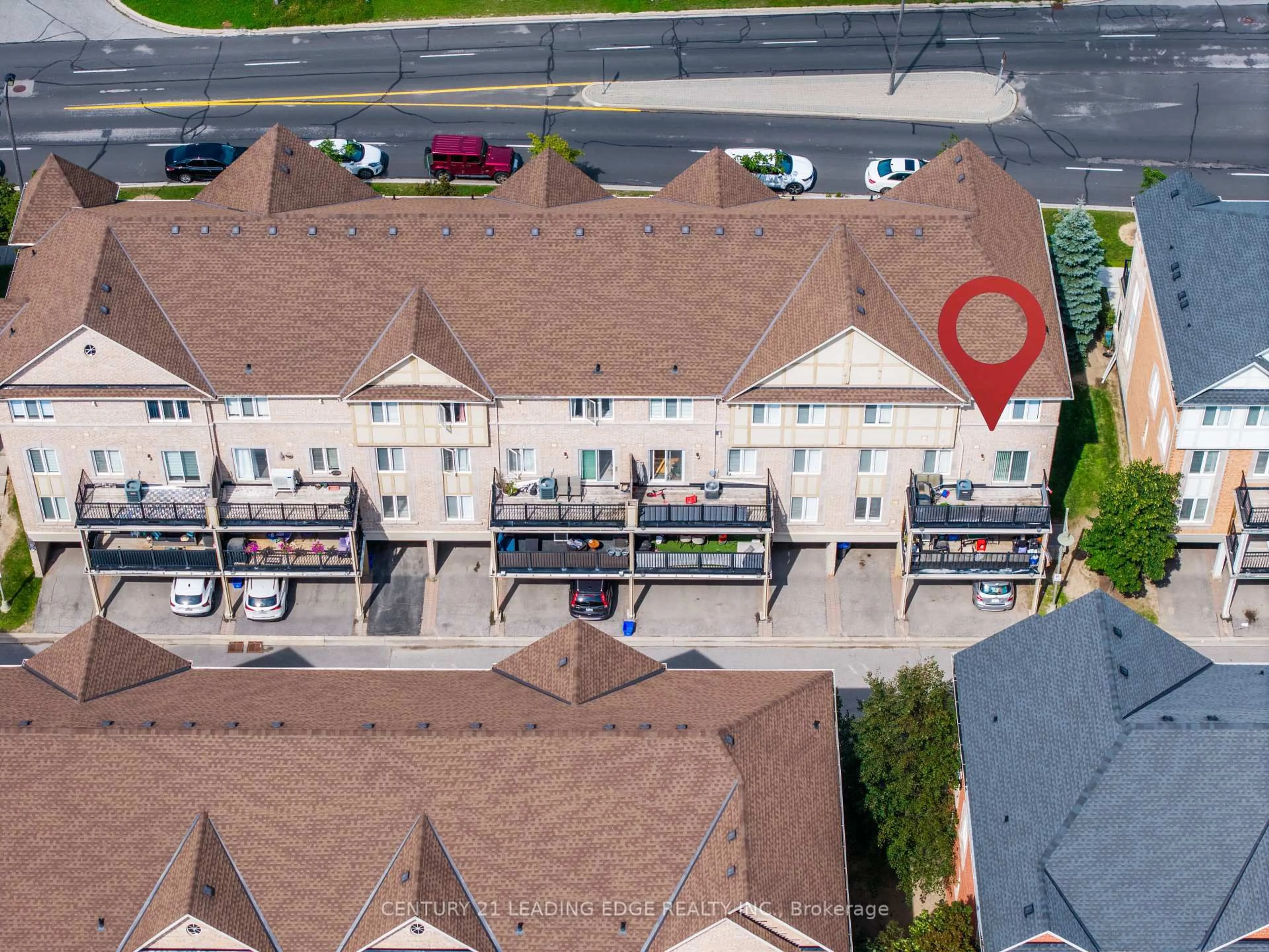 A pic from outside/outdoor area/front of a property/back of a property/a pic from drone, unknown for 2179 Bur Oak Ave, Markham Ontario L6E 0C4