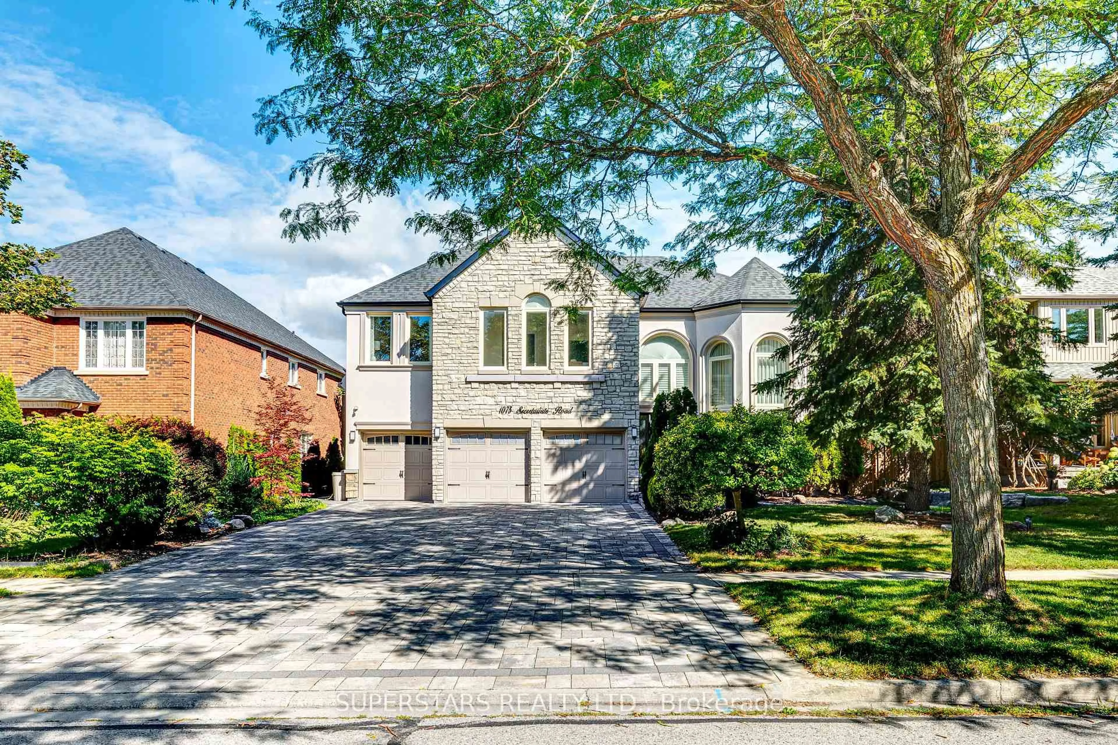 Home with brick exterior material, street for 1075 Secretariate Rd, Newmarket Ontario L3X 1M3