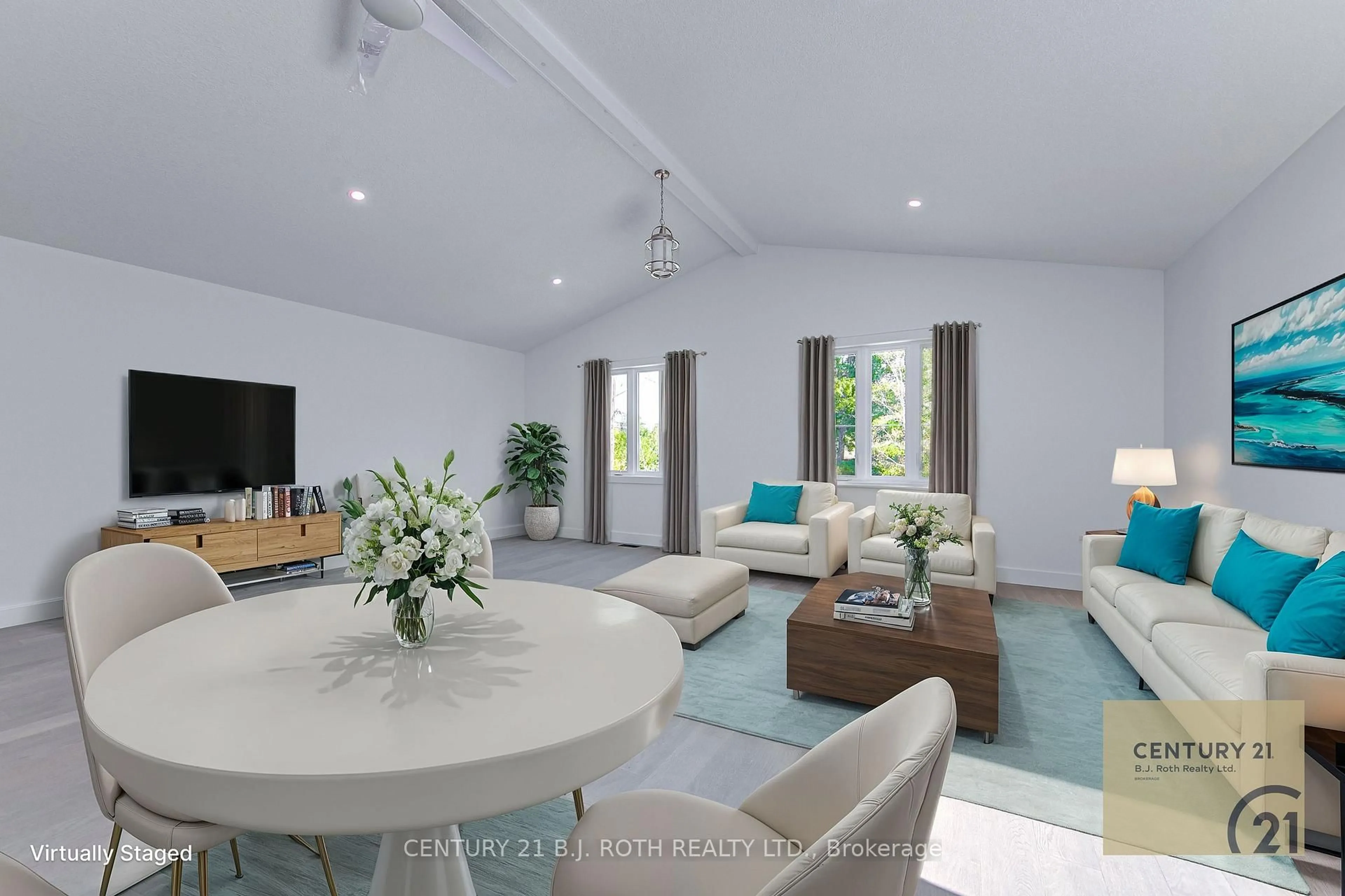 Living room with furniture, unknown for 3183 Cove Ave, Innisfil Ontario L9S 2K7