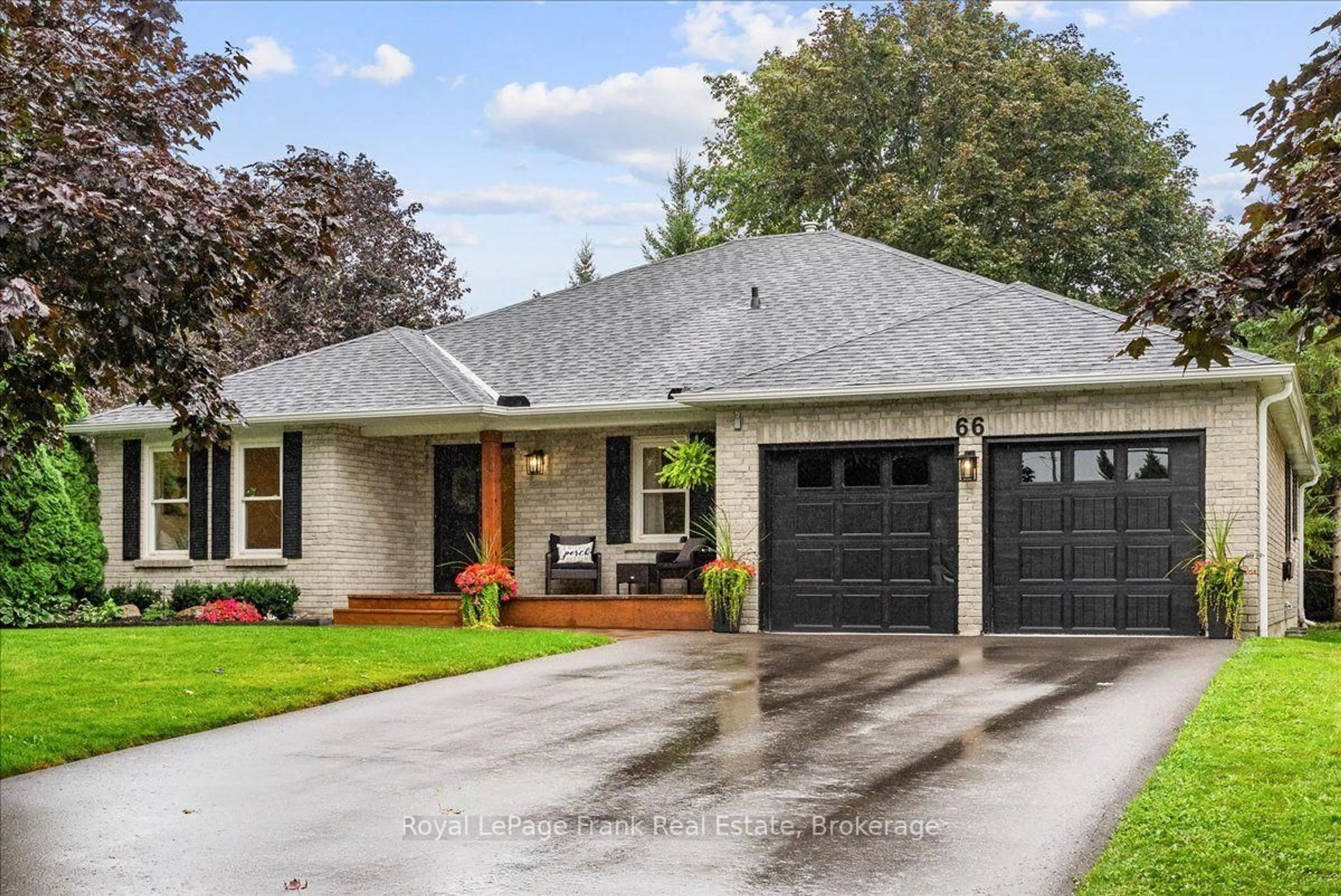 Home with brick exterior material, street for 66 Centre Rd, Uxbridge Ontario L9P 1A5