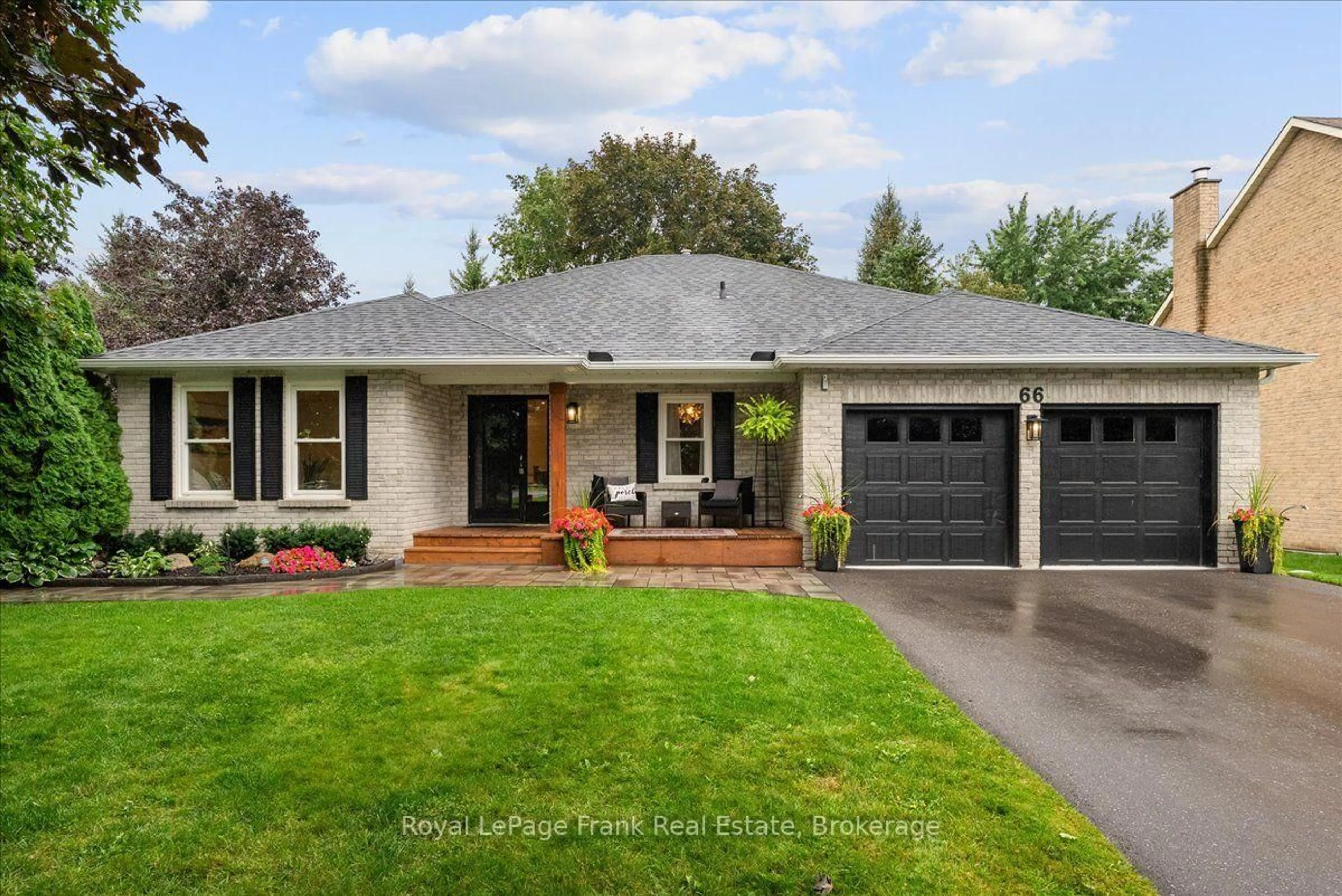 Home with brick exterior material, street for 66 Centre Rd, Uxbridge Ontario L9P 1A5