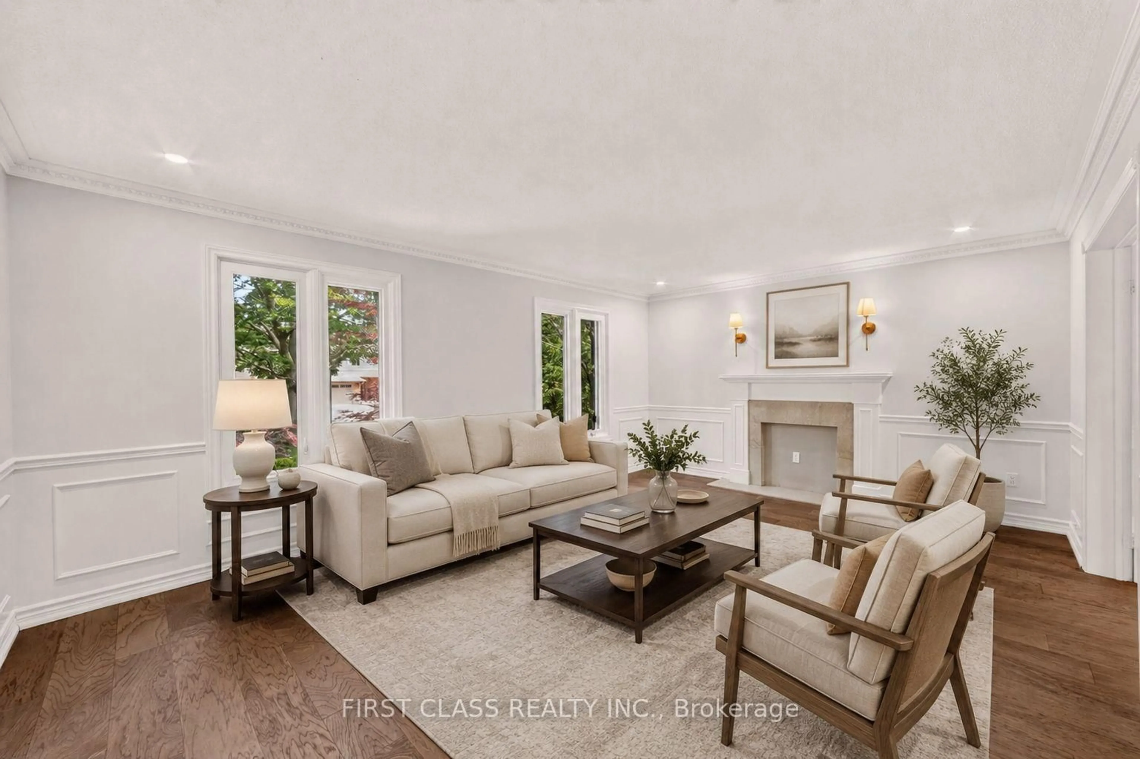 Living room with furniture, unknown for 30 Ritter Cres, Markham Ontario L3R 4K5