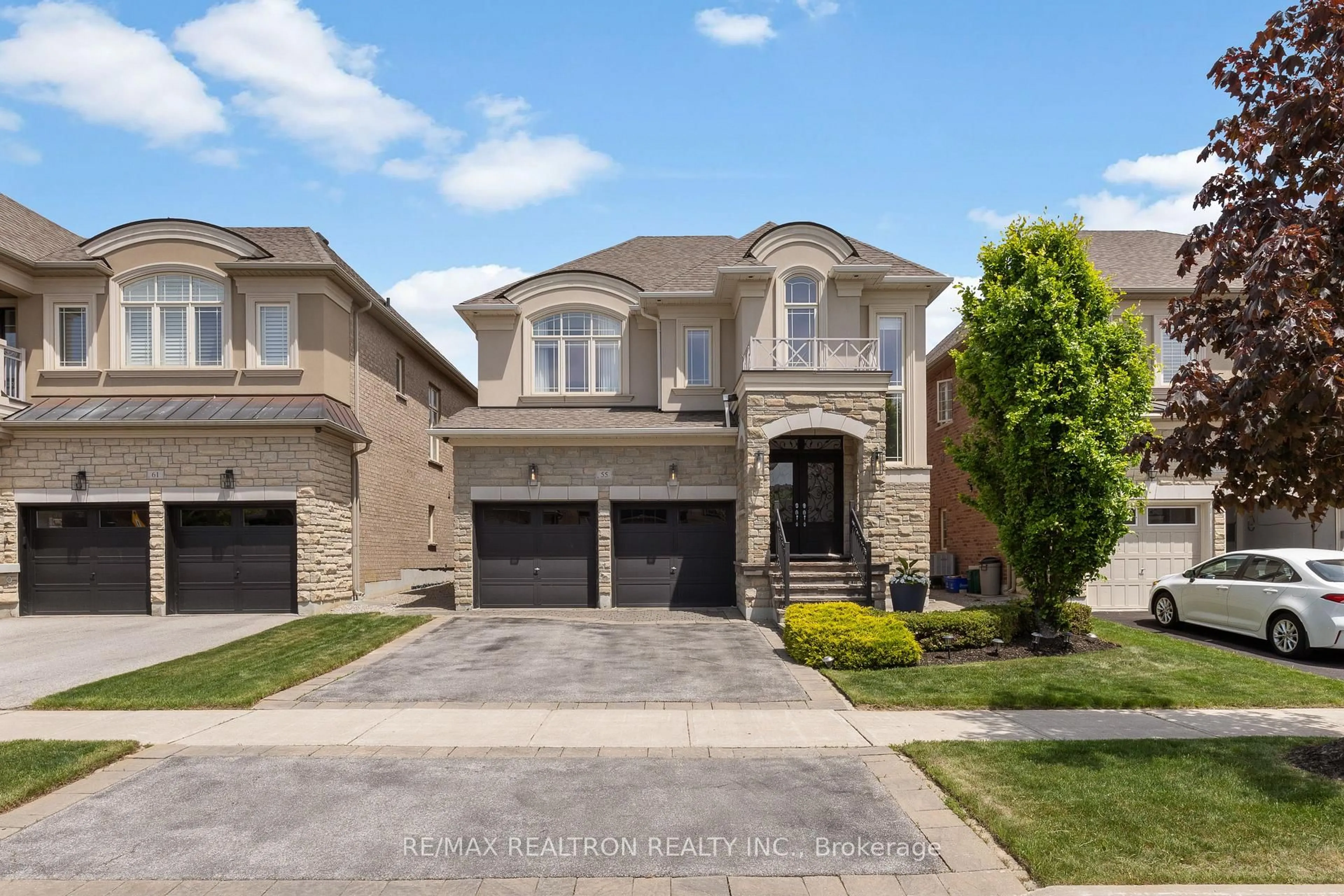 Home with brick exterior material, street for 55 Headwind Blvd, Vaughan Ontario L4H 3R9