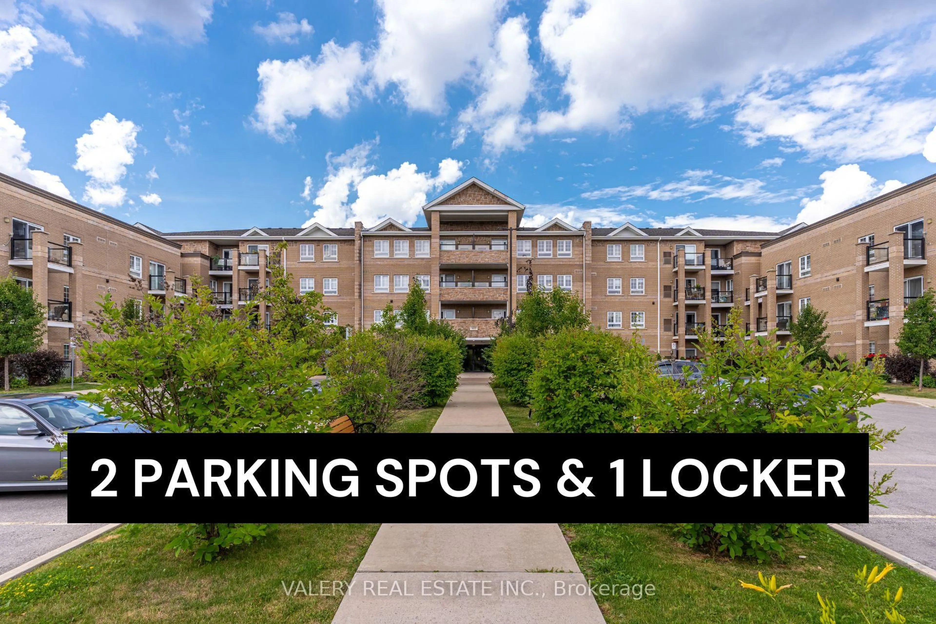 A pic from outside/outdoor area/front of a property/back of a property/a pic from drone, building for 481 Rupert Ave #226, Whitchurch-Stouffville Ontario L4A 1Y7