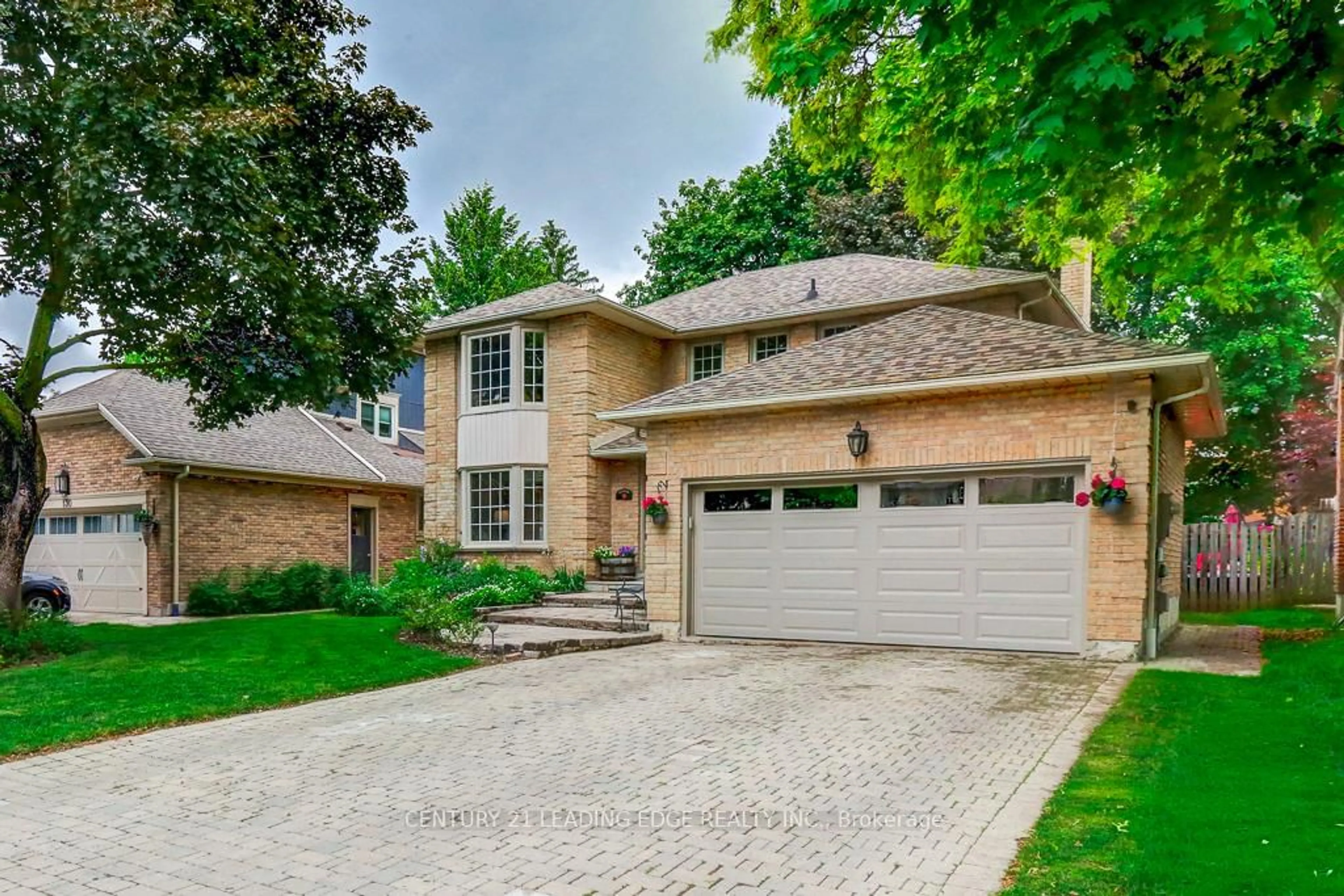 Home with brick exterior material, street for 128 Reeve Dr, Markham Ontario L3P 6C6