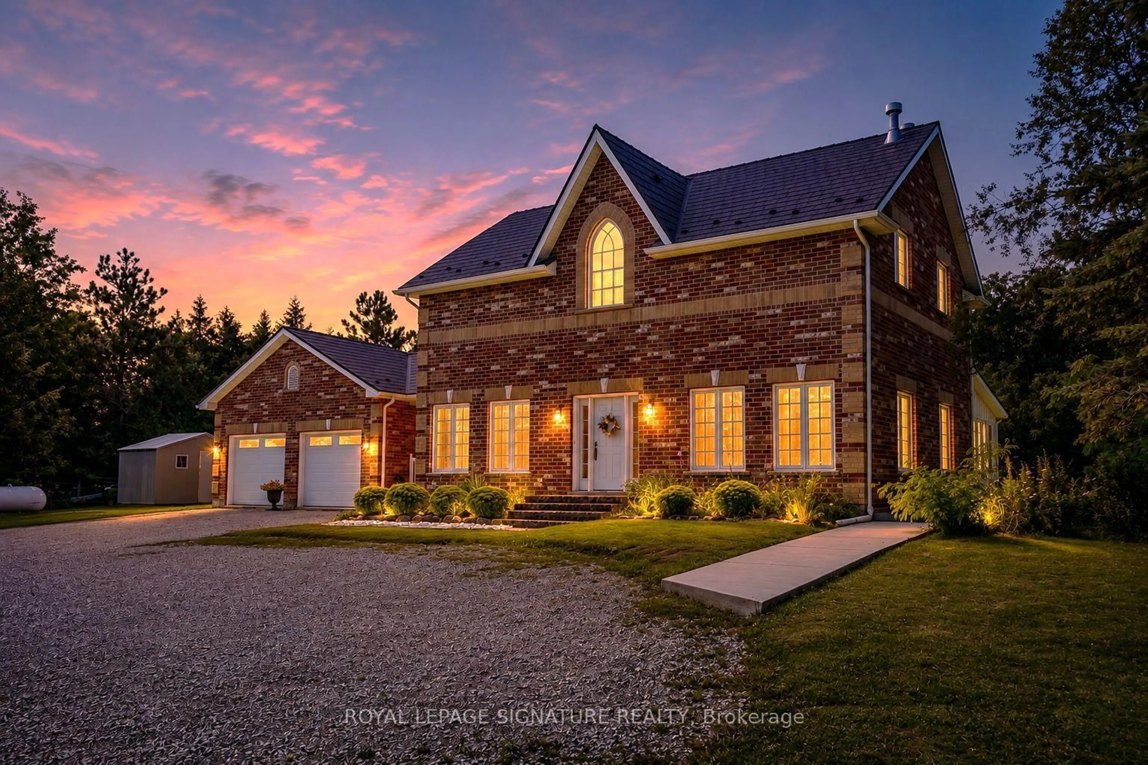Home with brick exterior material, street for 1252 Concession Rd 7, Adjala-Tosorontio Ontario L0N 1P0