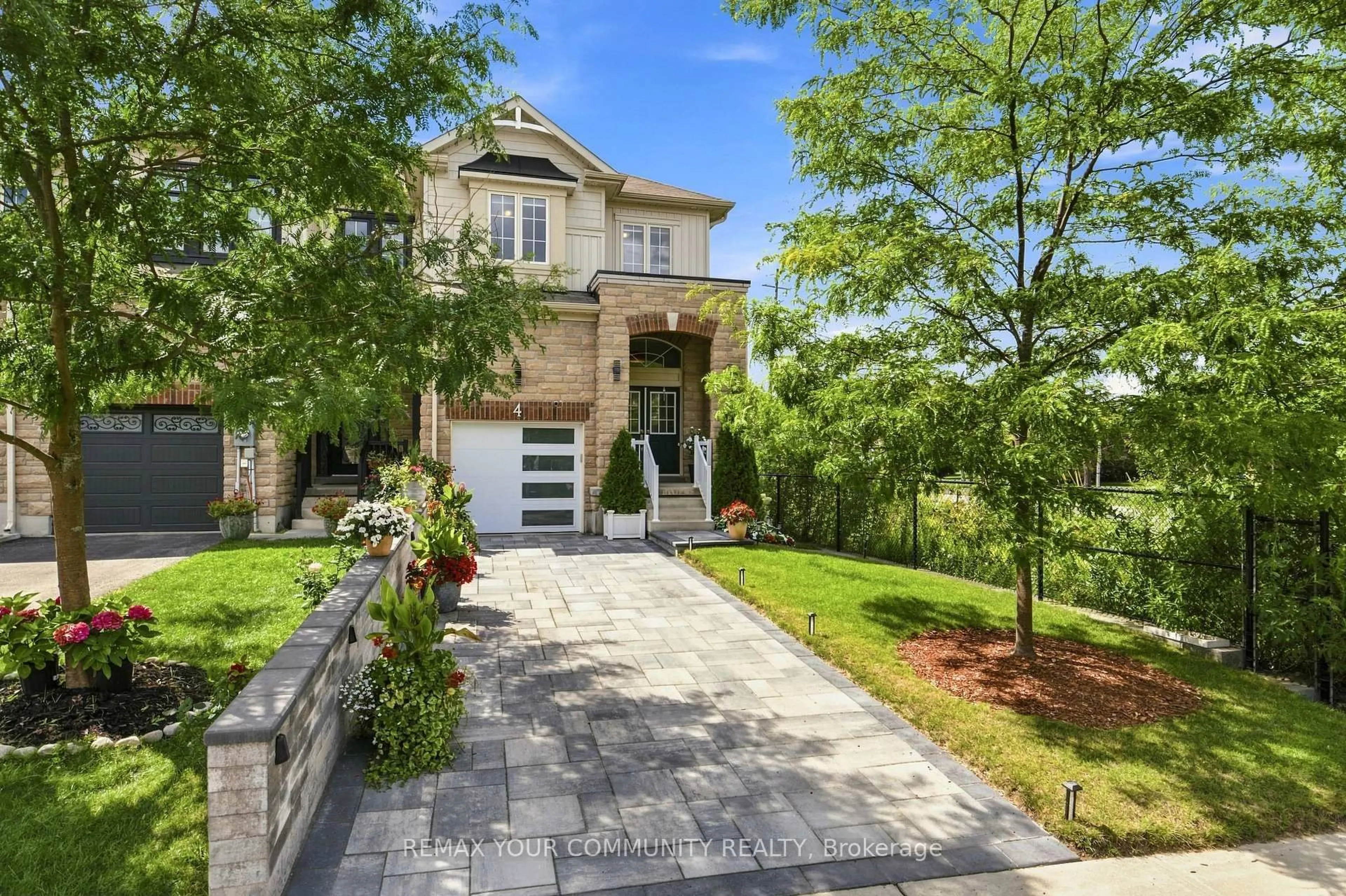 Home with brick exterior material, street for 4 Greenwood Dr, Essa Ontario L3W 0N5