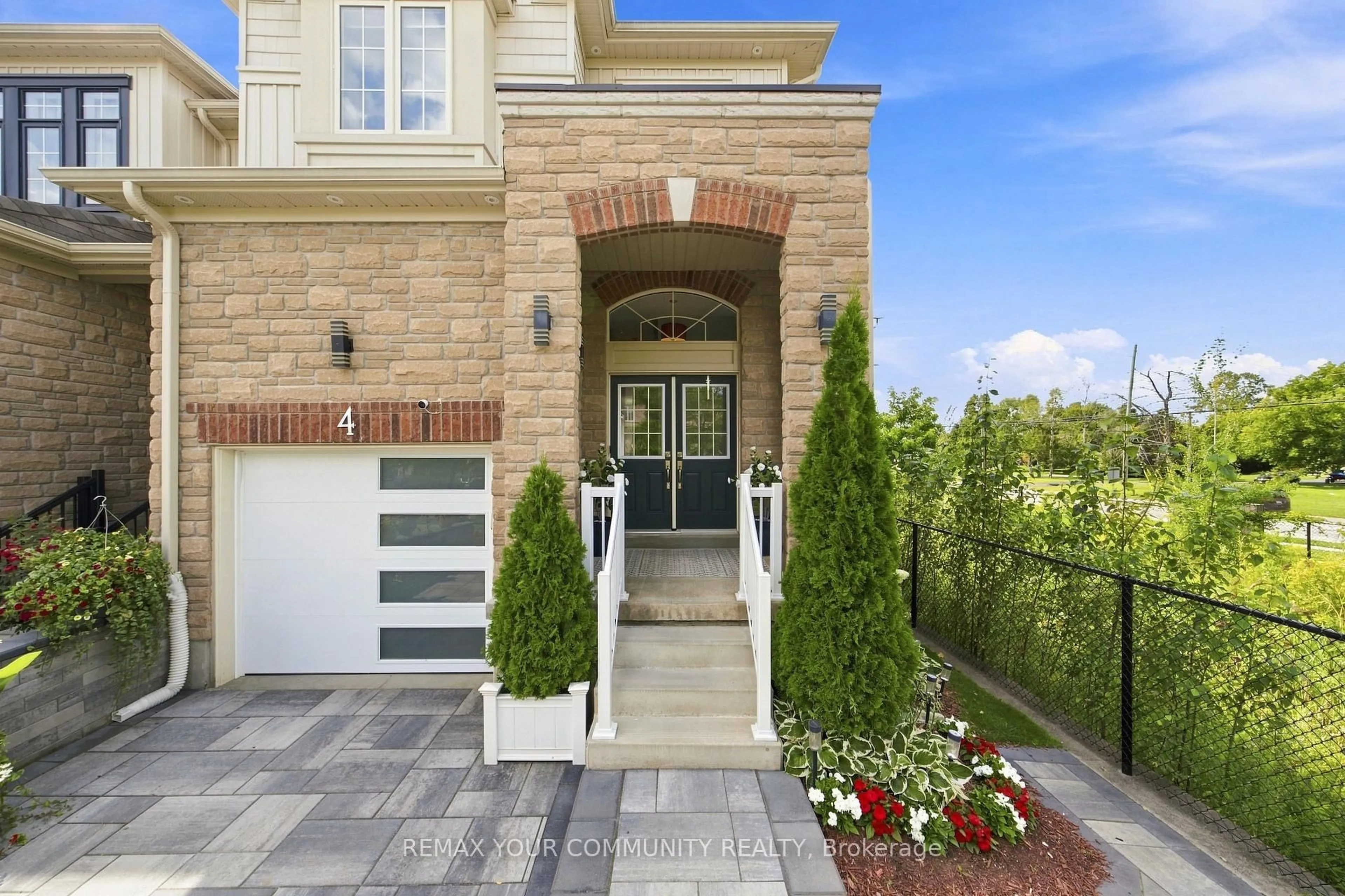 Home with brick exterior material, street for 4 Greenwood Dr, Essa Ontario L3W 0N5