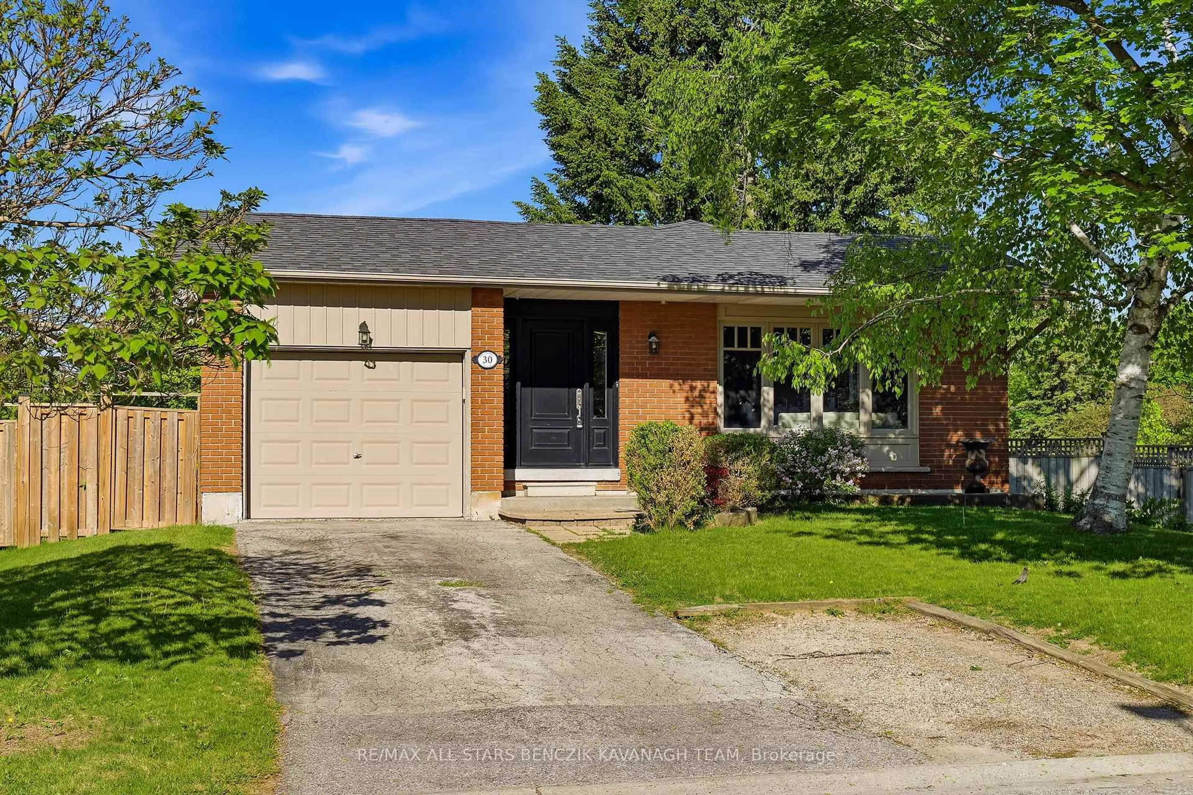 Home with brick exterior material, street for 30 Sir Caradoc Pl, Markham Ontario L3P 2X6