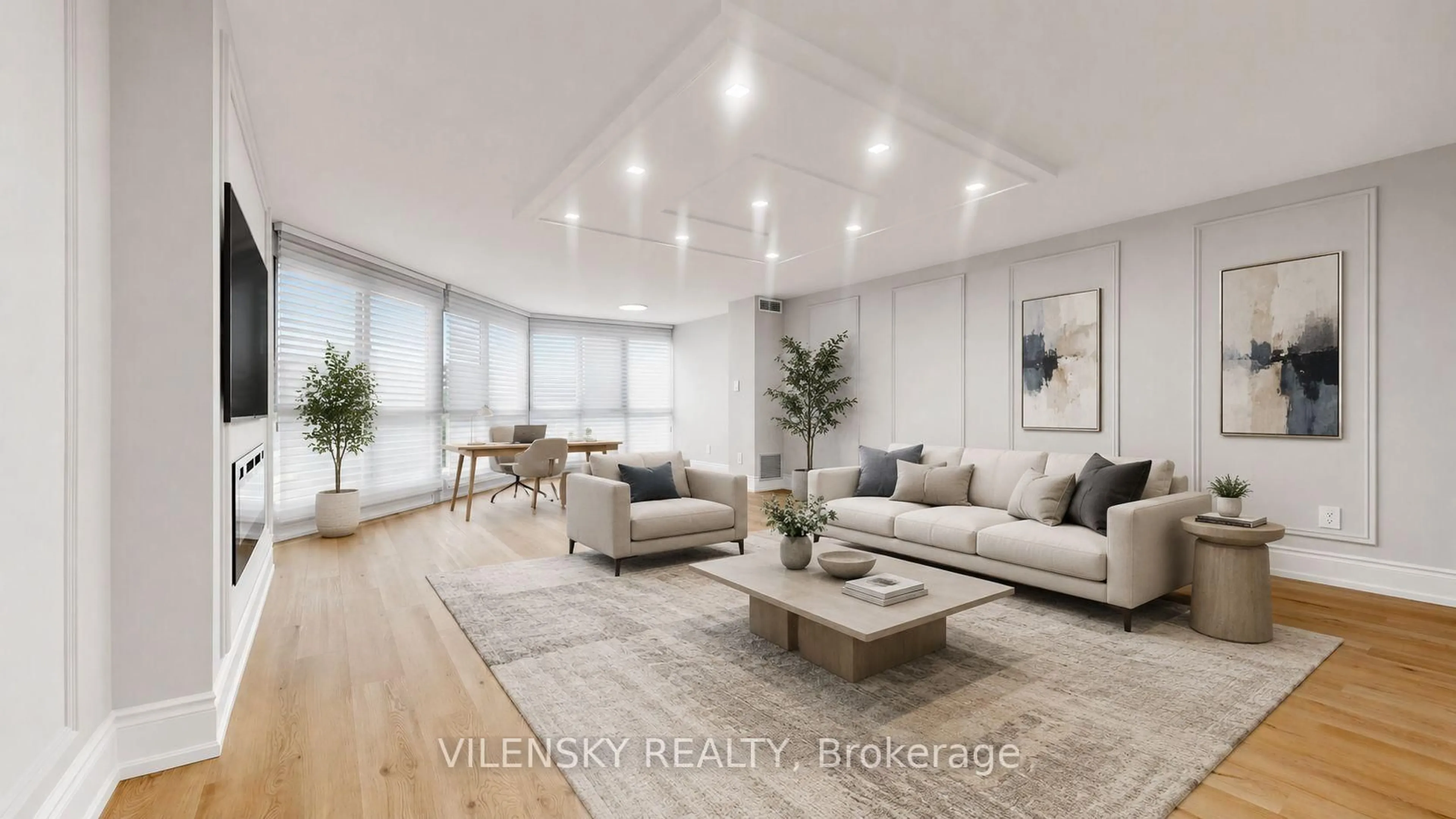 Living room with furniture, unknown for 5 Weldrick Rd #506, Richmond Hill Ontario L4C 8S9