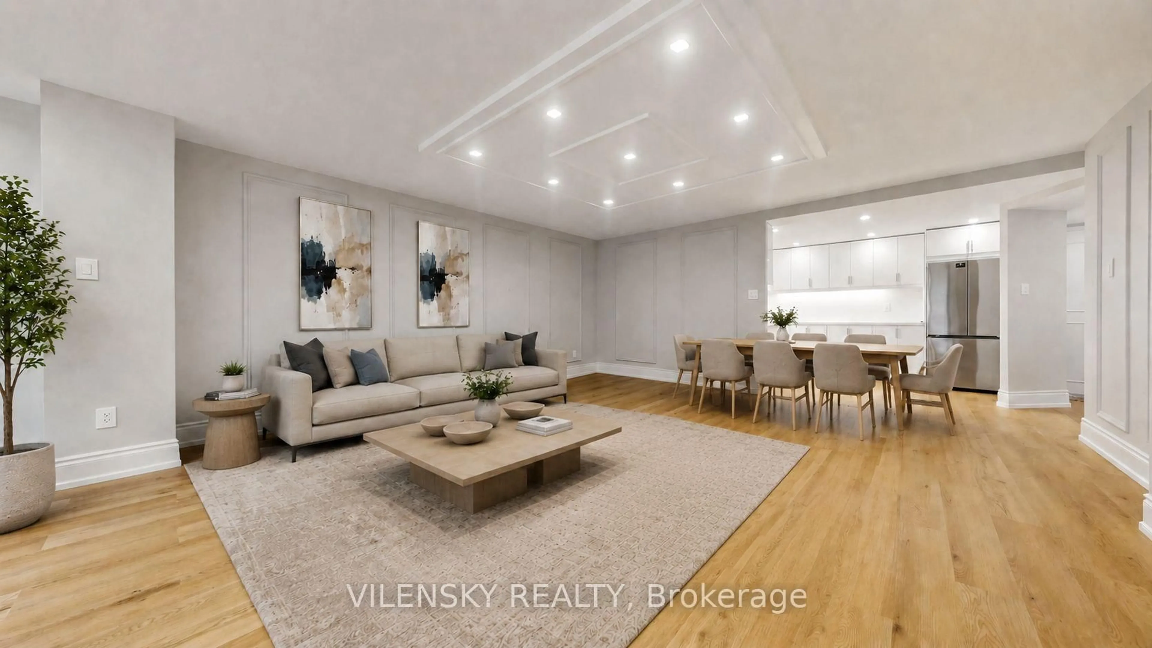 Living room with furniture, unknown for 5 Weldrick Rd #506, Richmond Hill Ontario L4C 8S9