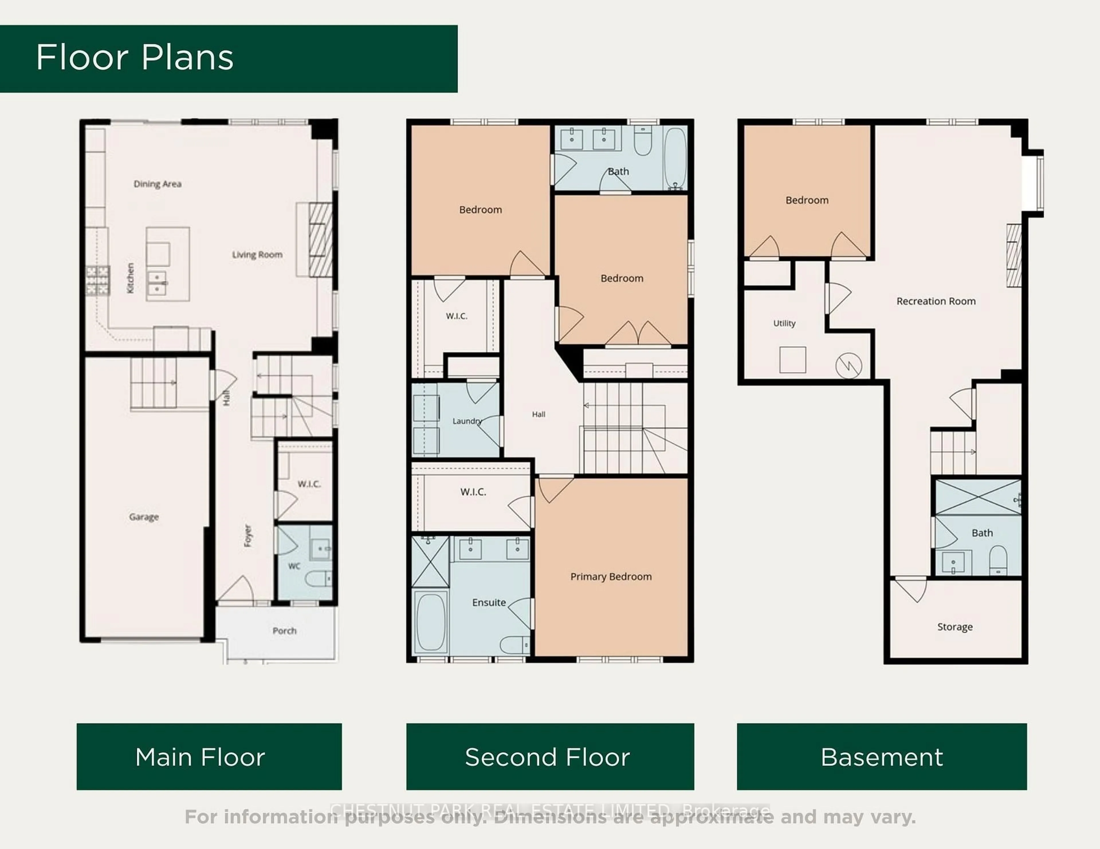 Floor plan for 21 Gord Matthews Way, Uxbridge Ontario L9P 0E9