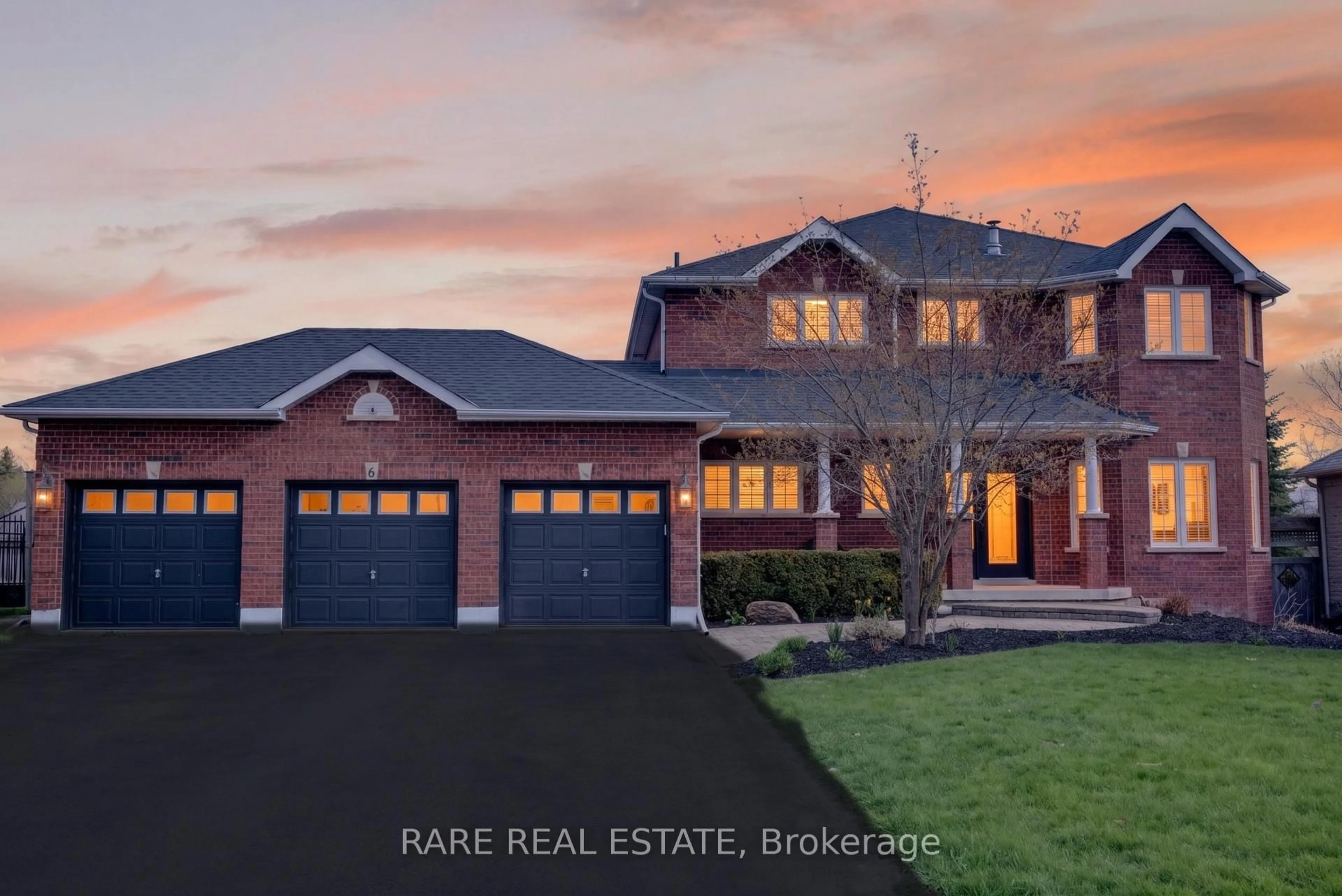 Home with brick exterior material, street for 6 Brykman Rd, Essa Ontario L0L 2N2