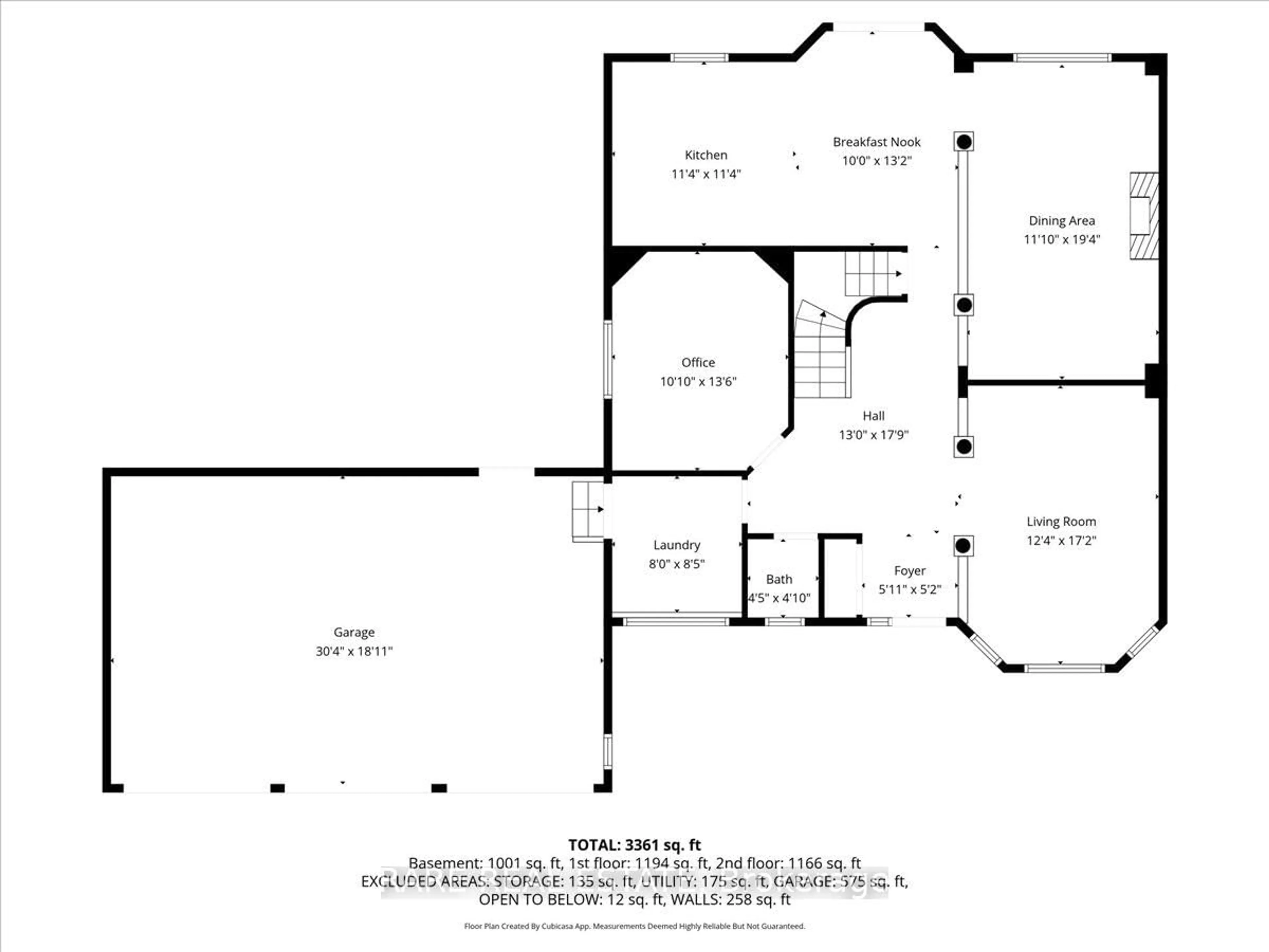 Floor plan for 6 Brykman Rd, Essa Ontario L0L 2N2