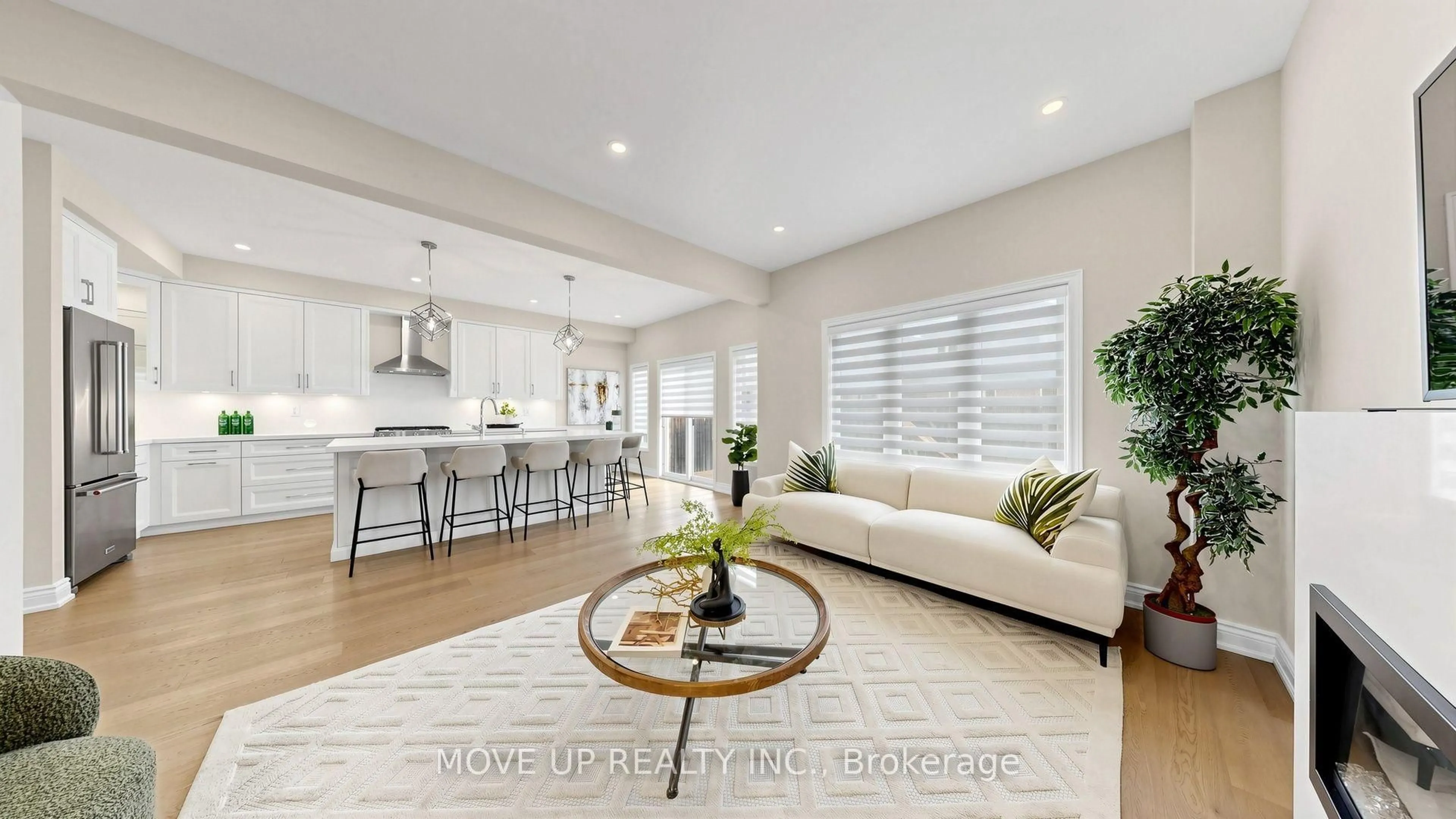 Living room with furniture, unknown for 35 Lauderdale Dr, Vaughan Ontario L6A 4G8