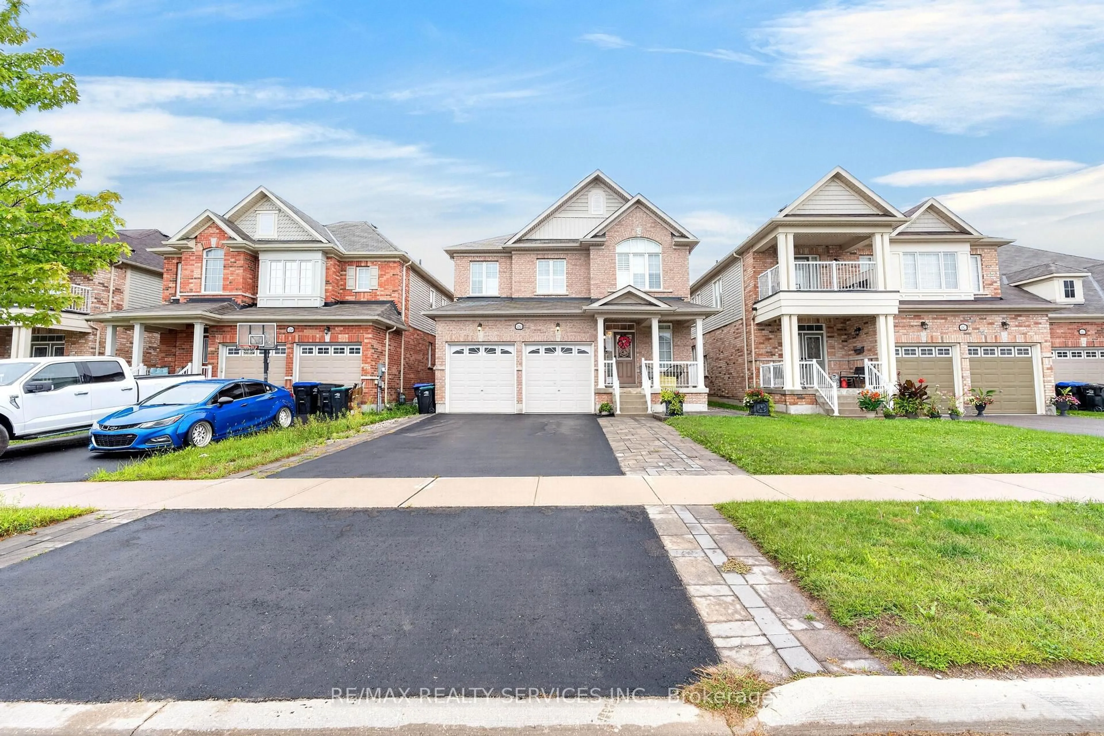 Home with brick exterior material, street for 484 Greenwood Dr, Essa Ontario L0M 1B4