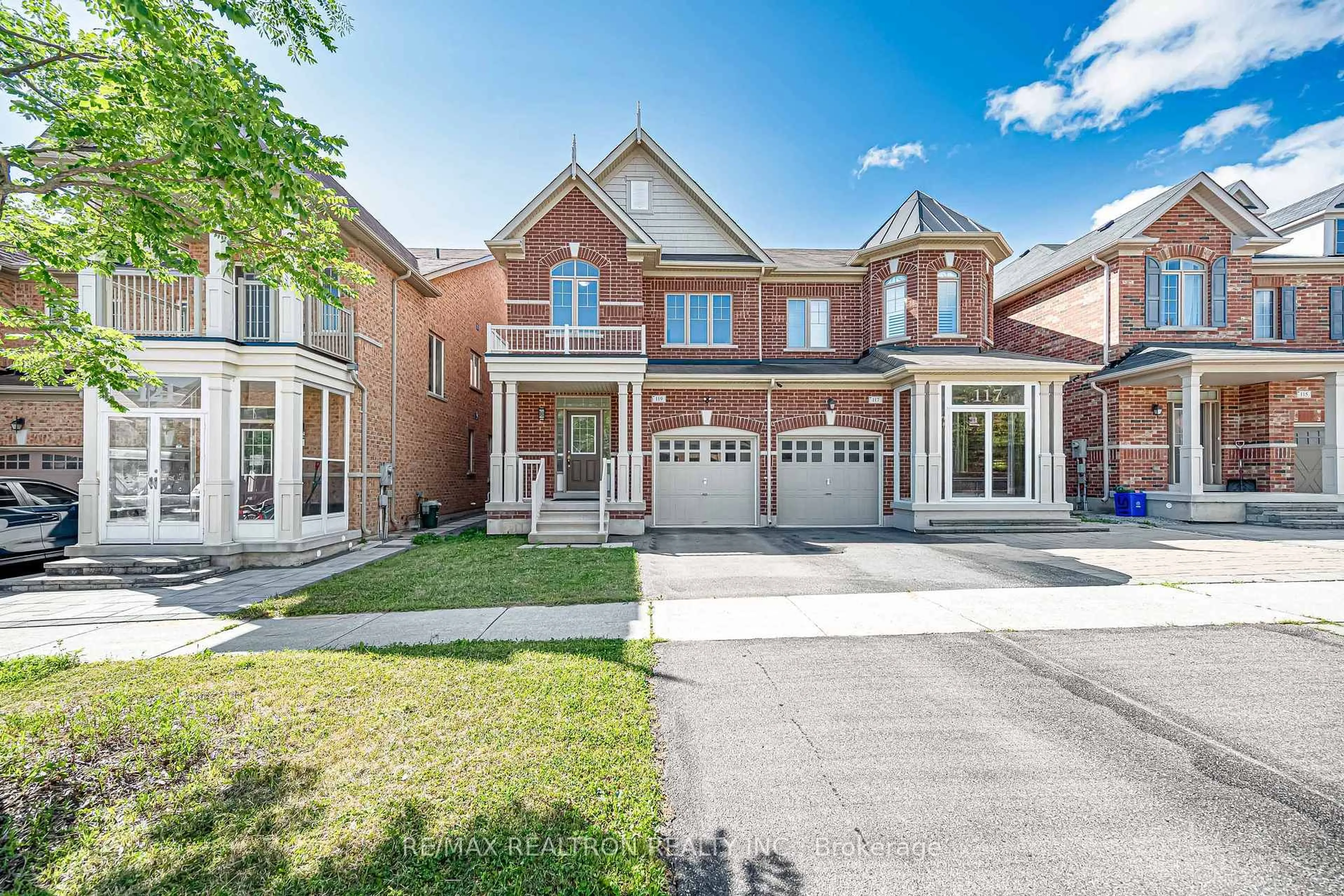 Home with brick exterior material, street for 119 Wilfred Murison Ave, Markham Ontario L6C 0S9