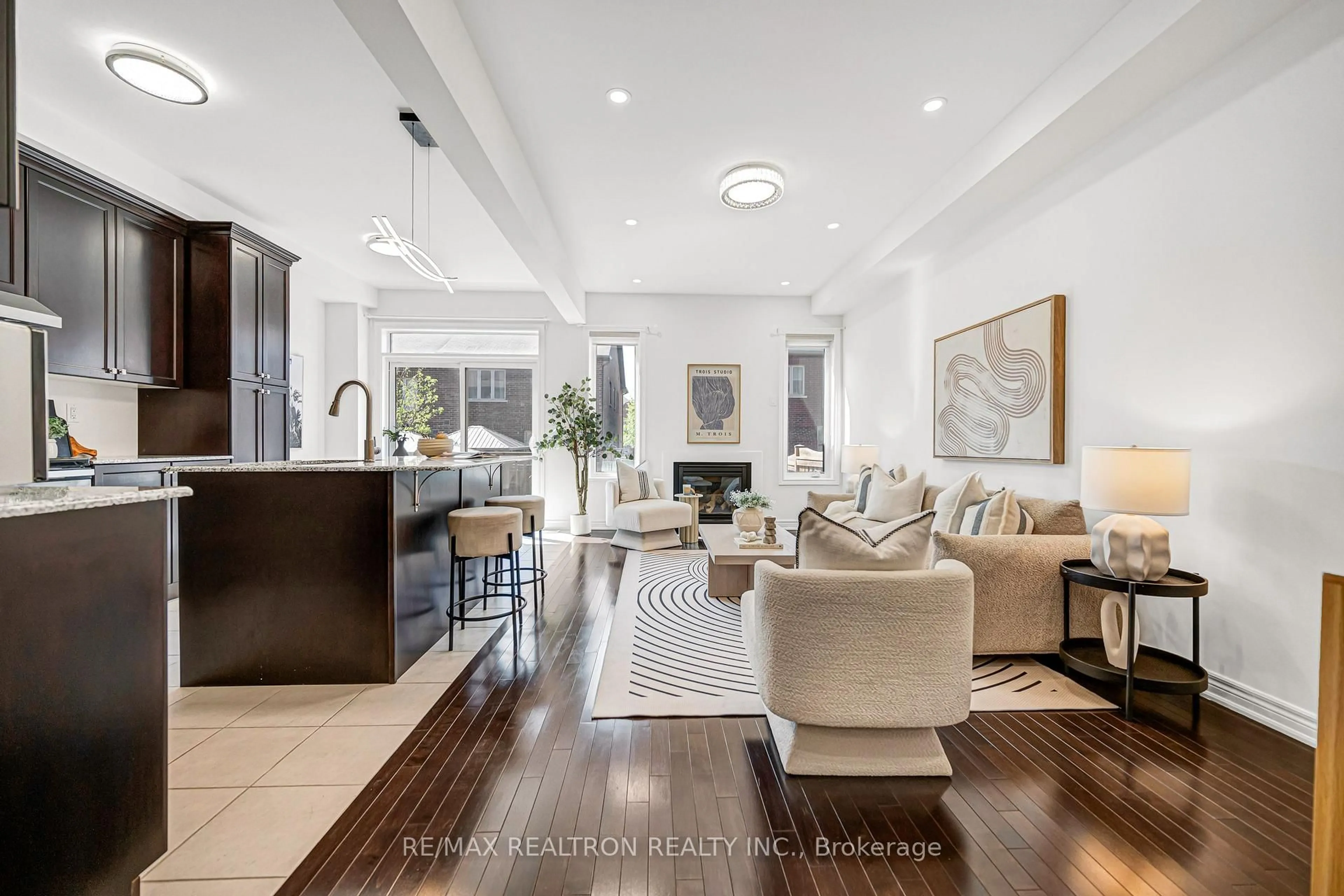 Living room with furniture, unknown for 119 Wilfred Murison Ave, Markham Ontario L6C 0S9