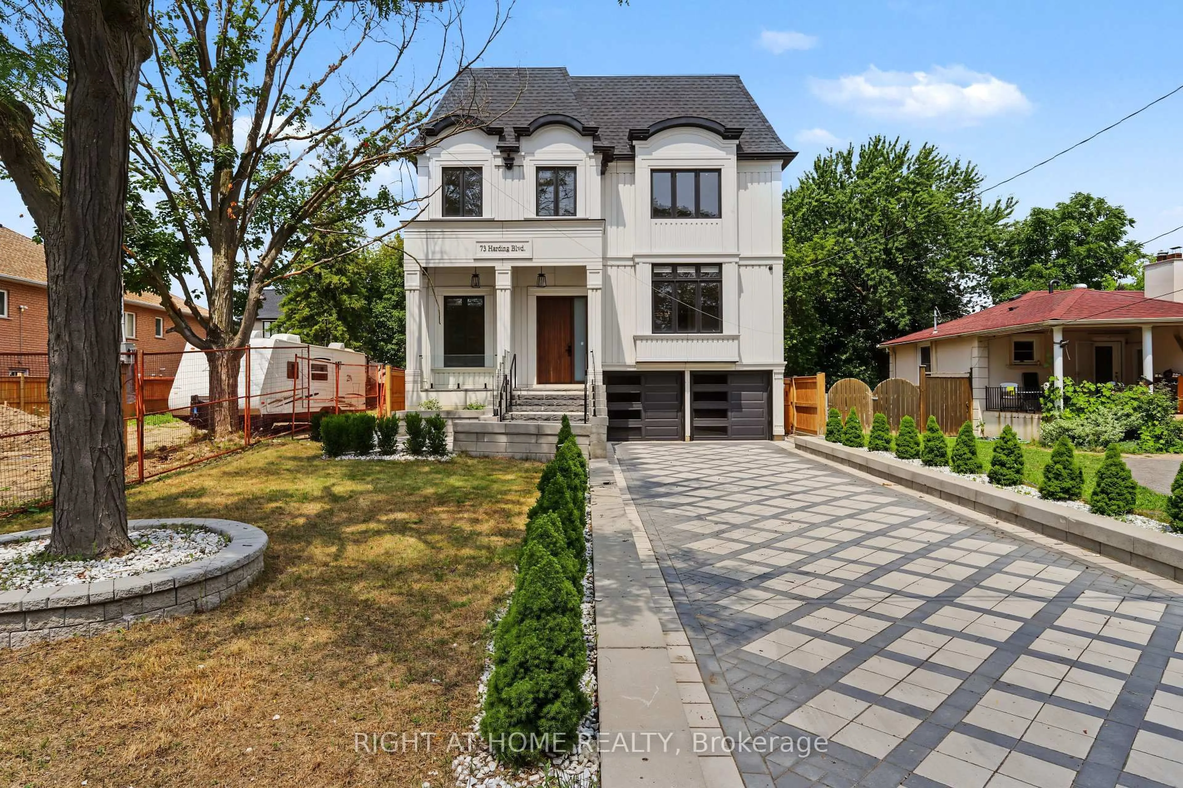 Home with brick exterior material, street for 73 Harding Blvd, Richmond Hill Ontario L4C 1S7